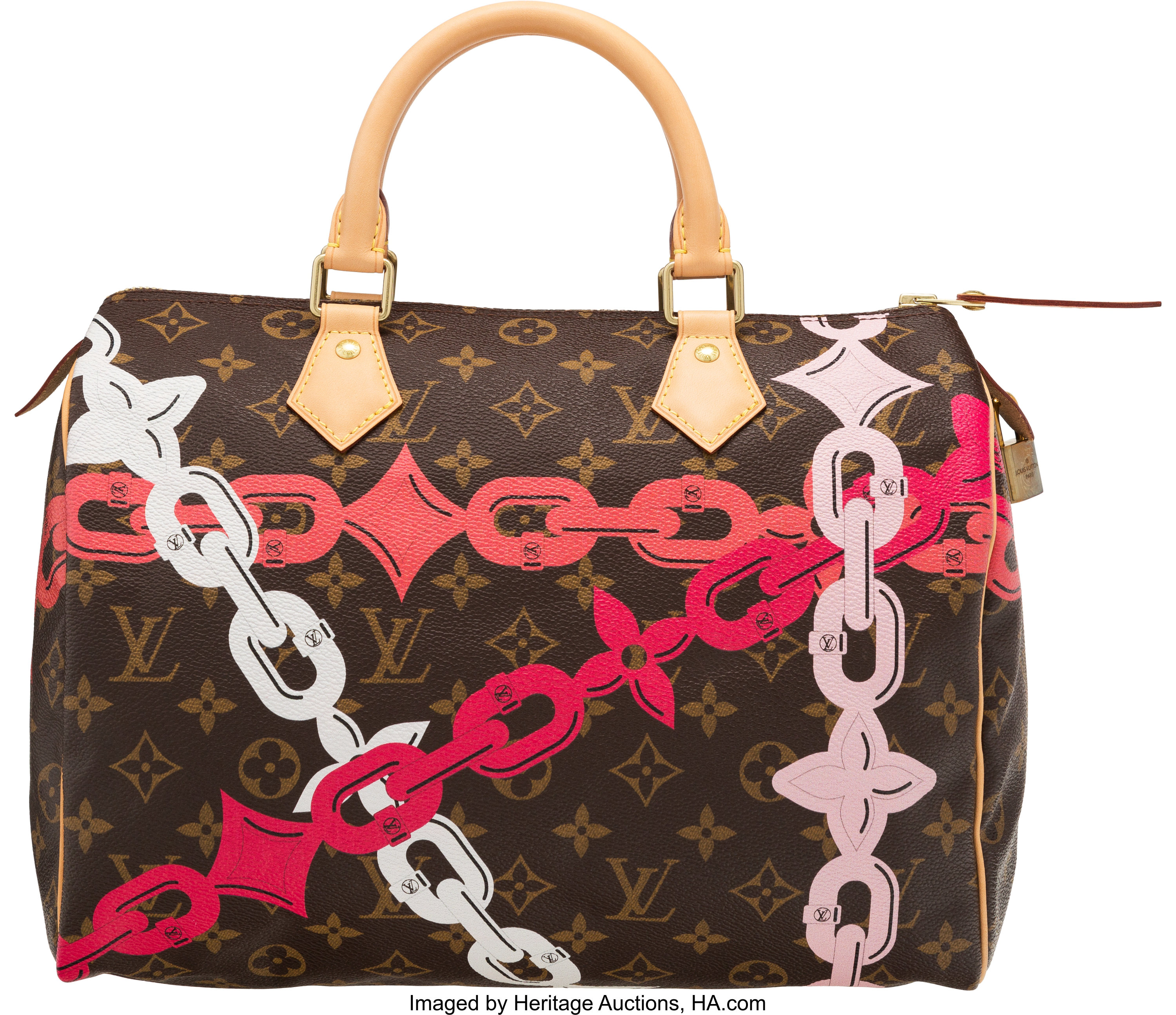 LOUIS VUITTON LIMITED EDITION CHAIN SPEEDY 20