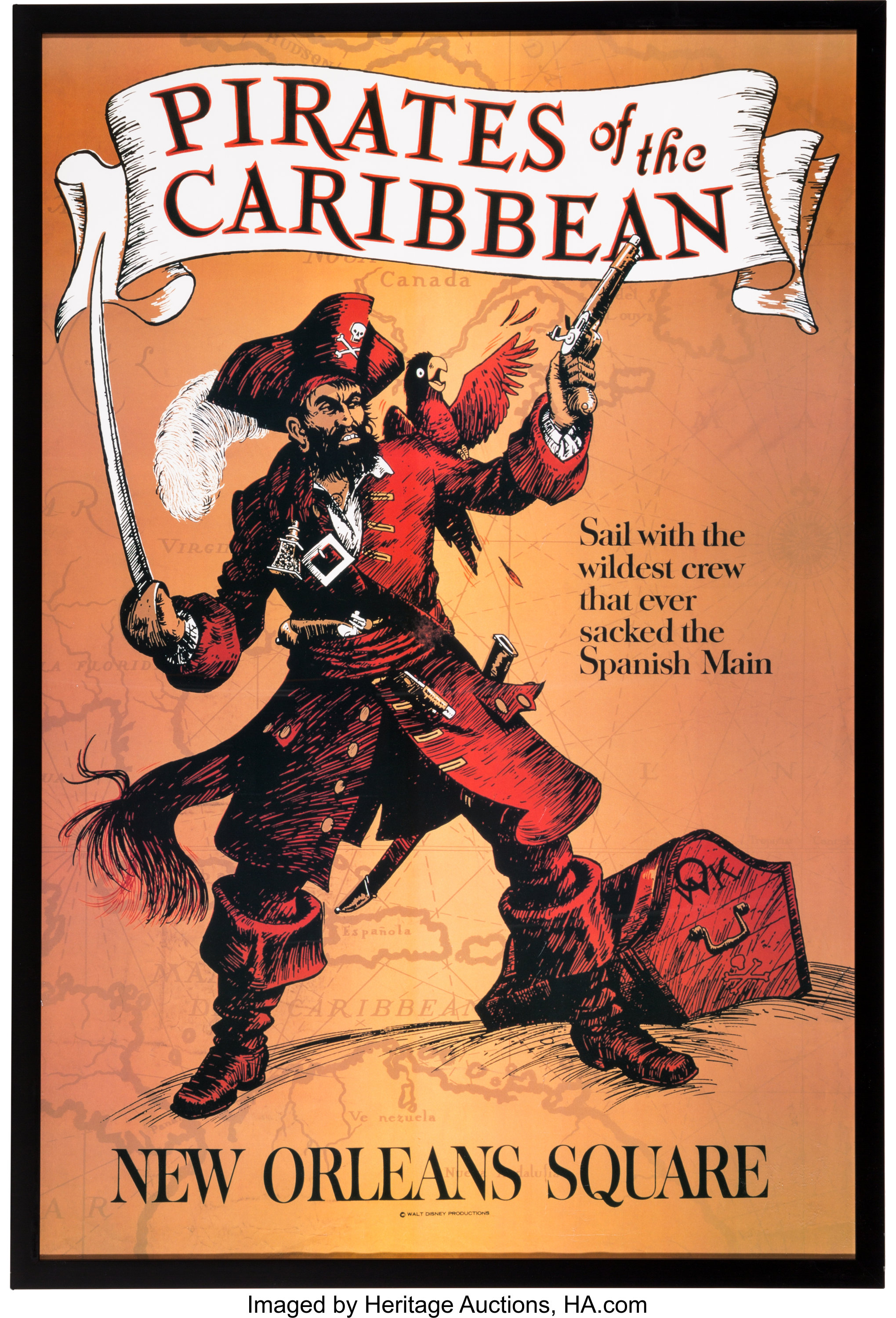 pirates of the caribbean book 1967