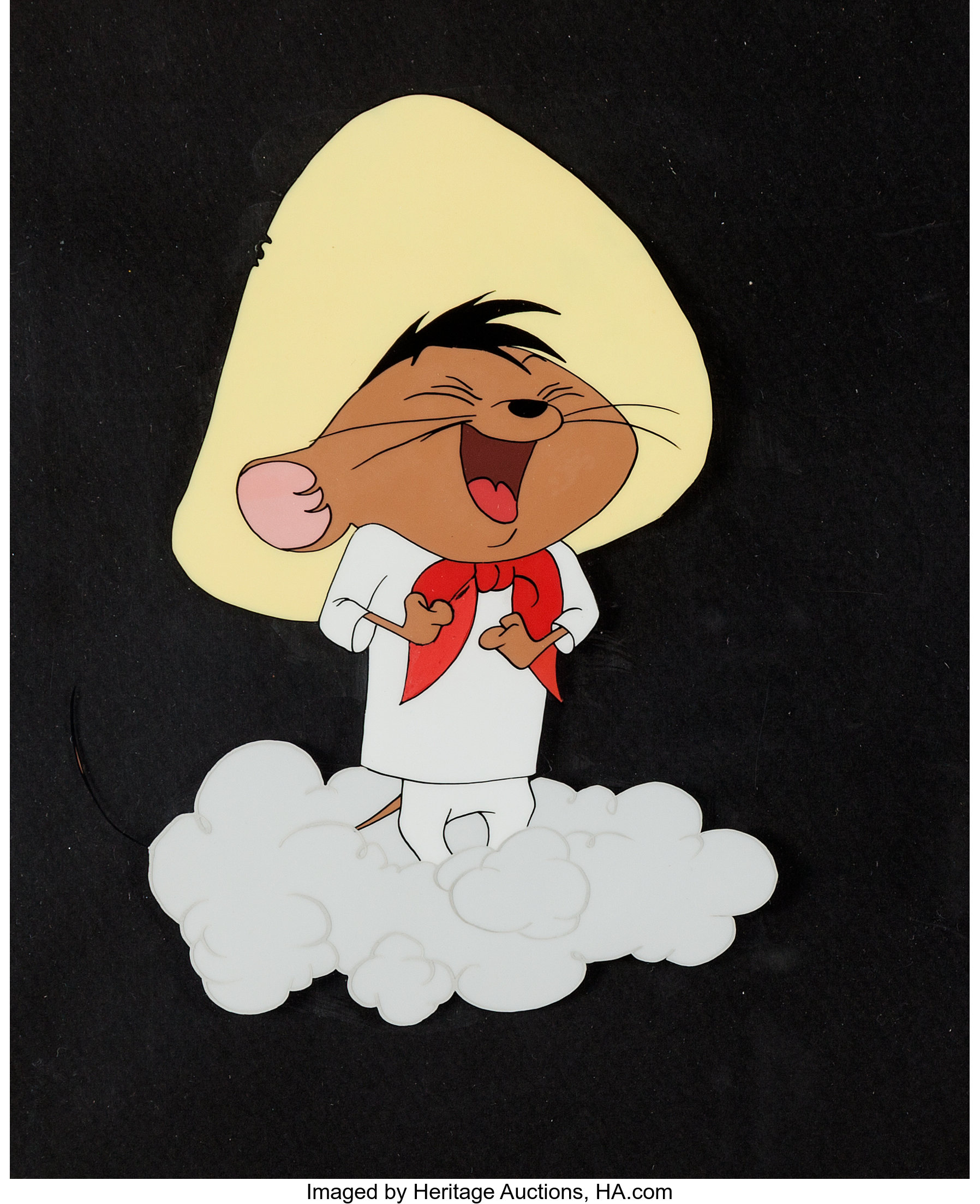 WARNER BROS LOONEY TUNES SPEEDY GONZALES ORIGINAL 1962 PRODUCTION DRAWING