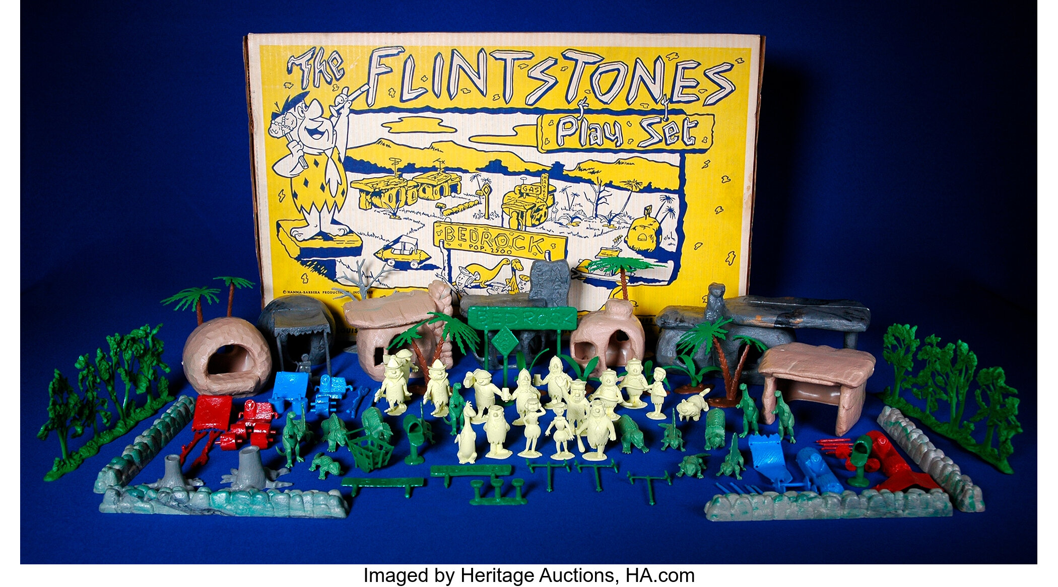 Flintstone playset 1960 new arrivals