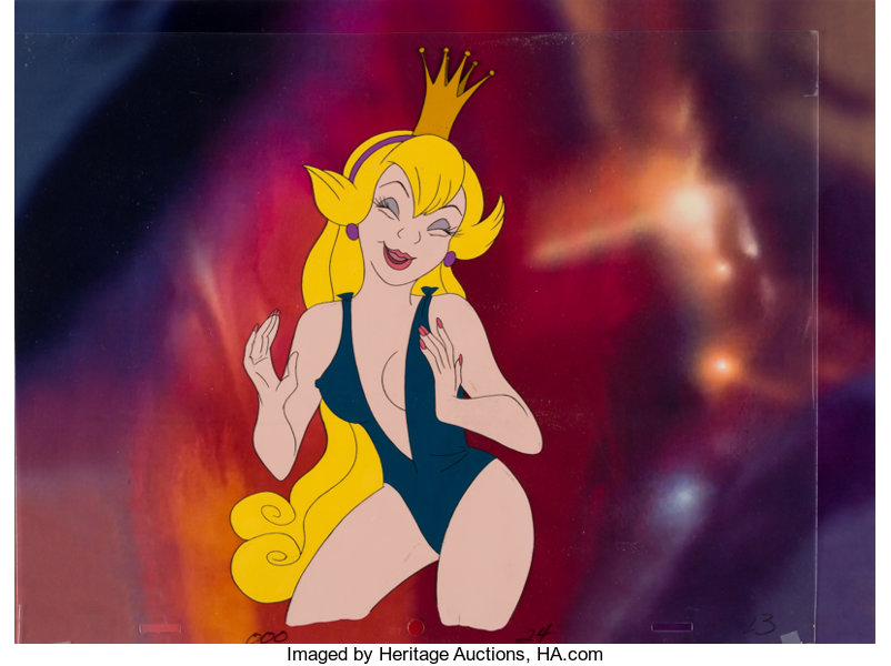 Dragon S Lair Princess Daphne Video Game Production Cel Don Bluth Lot Heritage Auctions