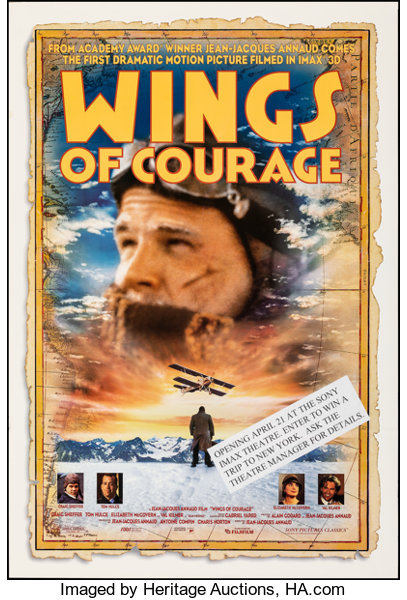 Wings Of Courage Sony Pictures Classics 1995 Rolled Fine Very Lot Heritage Auctions