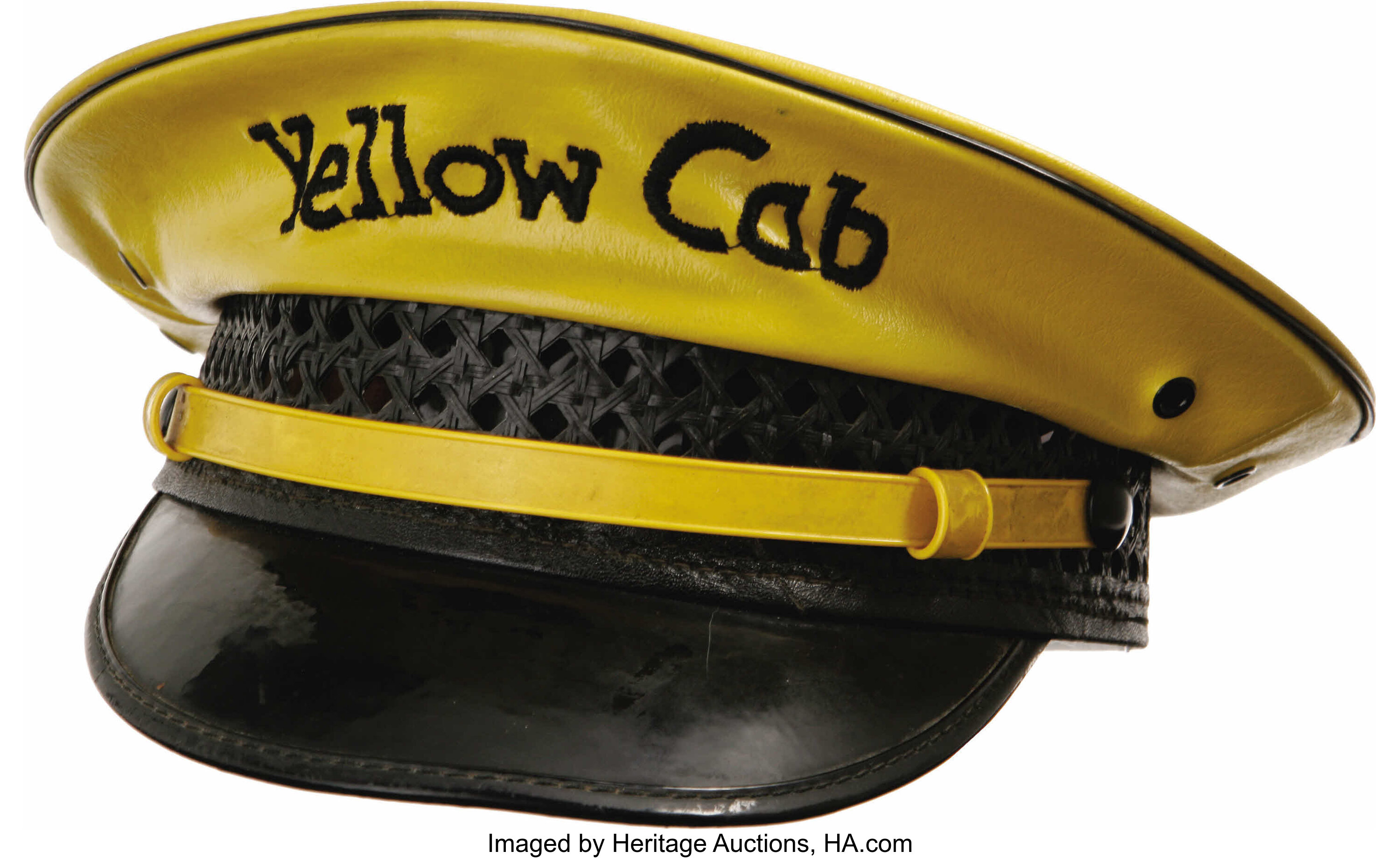 Yellow cab hot sale taxi hat