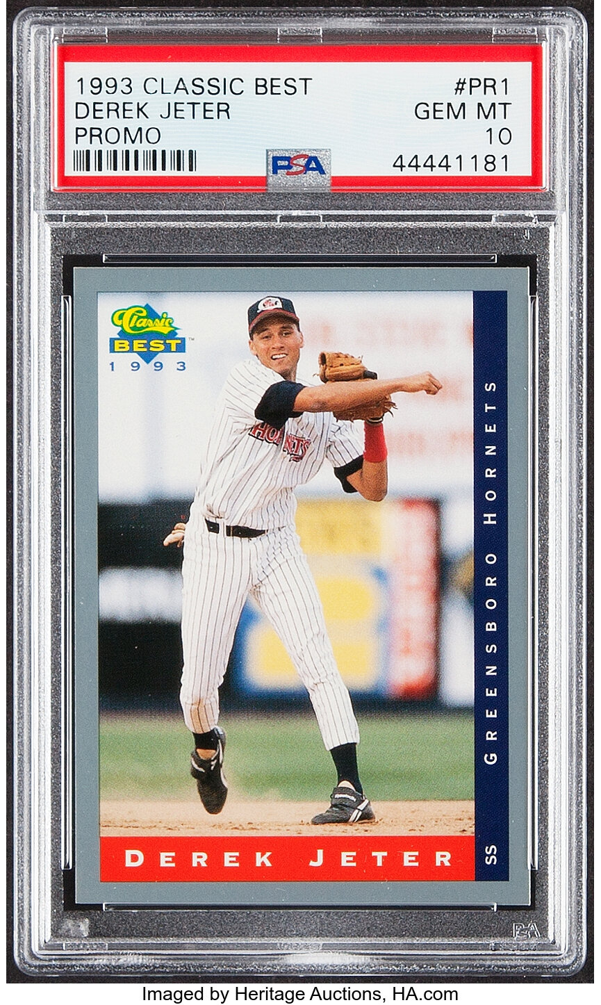 1993 Classic Best Promo Derek Jeter #PR1 PSA Gem Mint 10.... | Lot ...