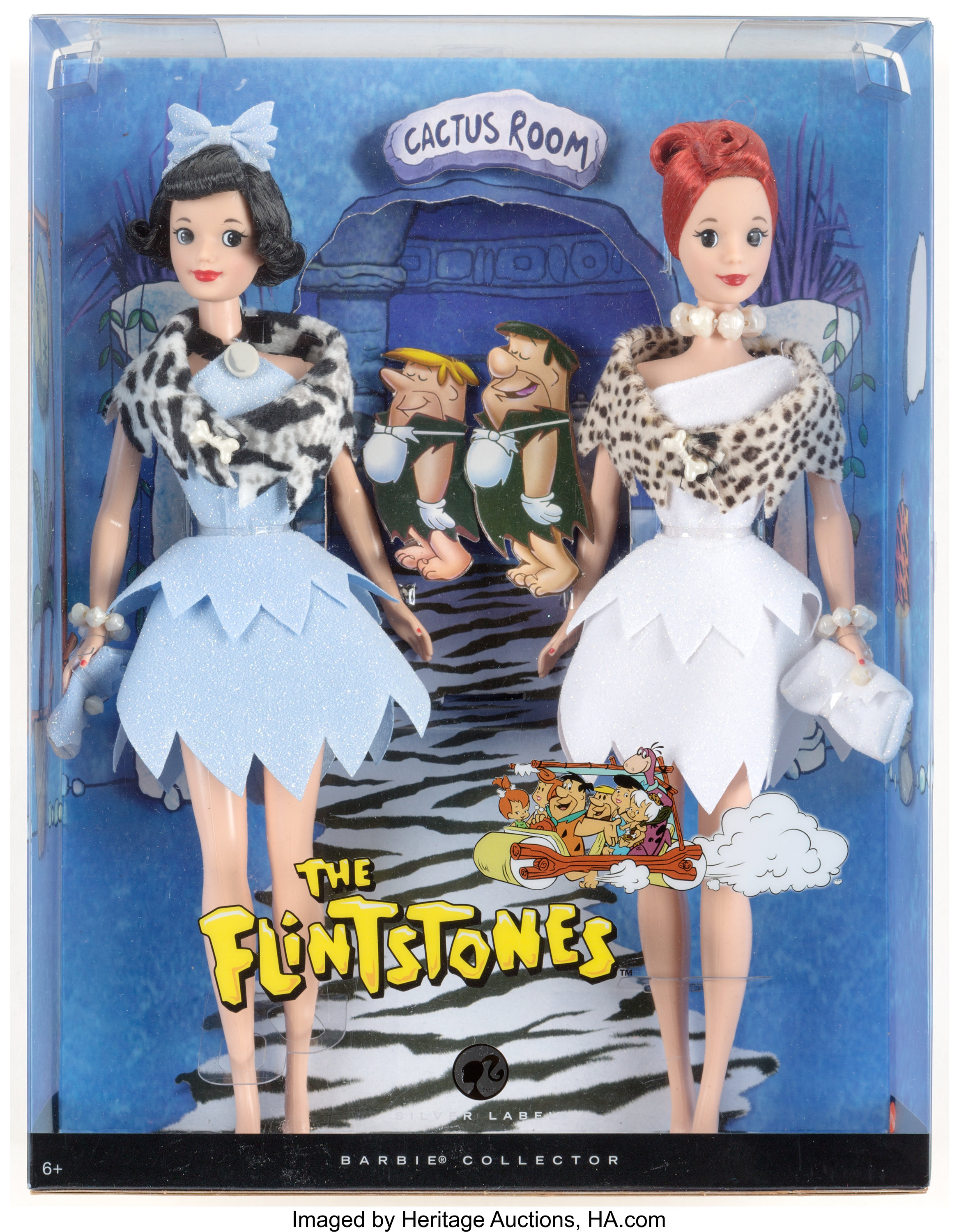 The Flintstones - Betty and Wilma Barbie Silver Label Collection