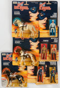 The Legend of the Lone Ranger Action Figures Group of 8 in