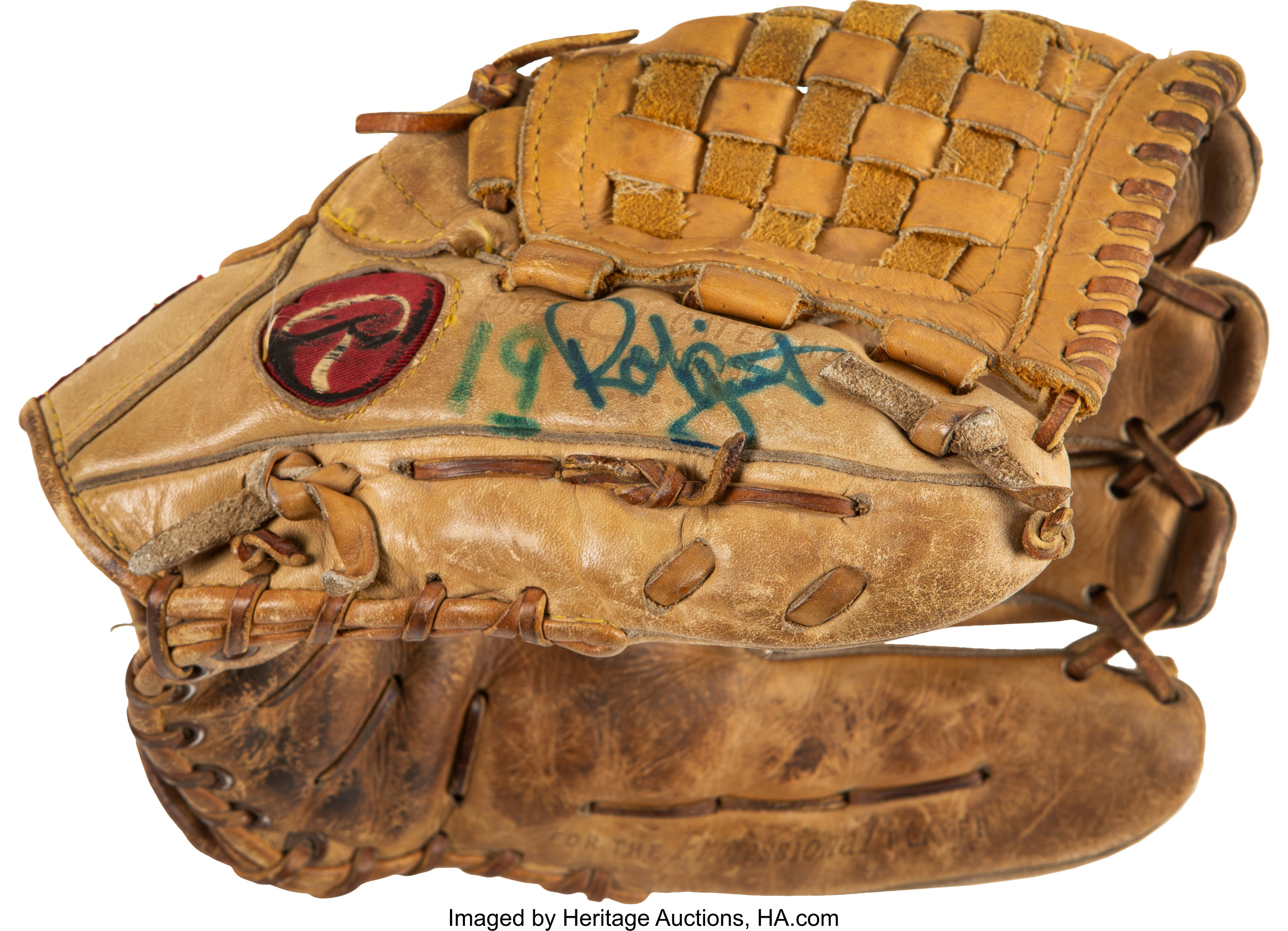 Sell or Auction Your Used Robin Yount Game Used Shortstop Glove