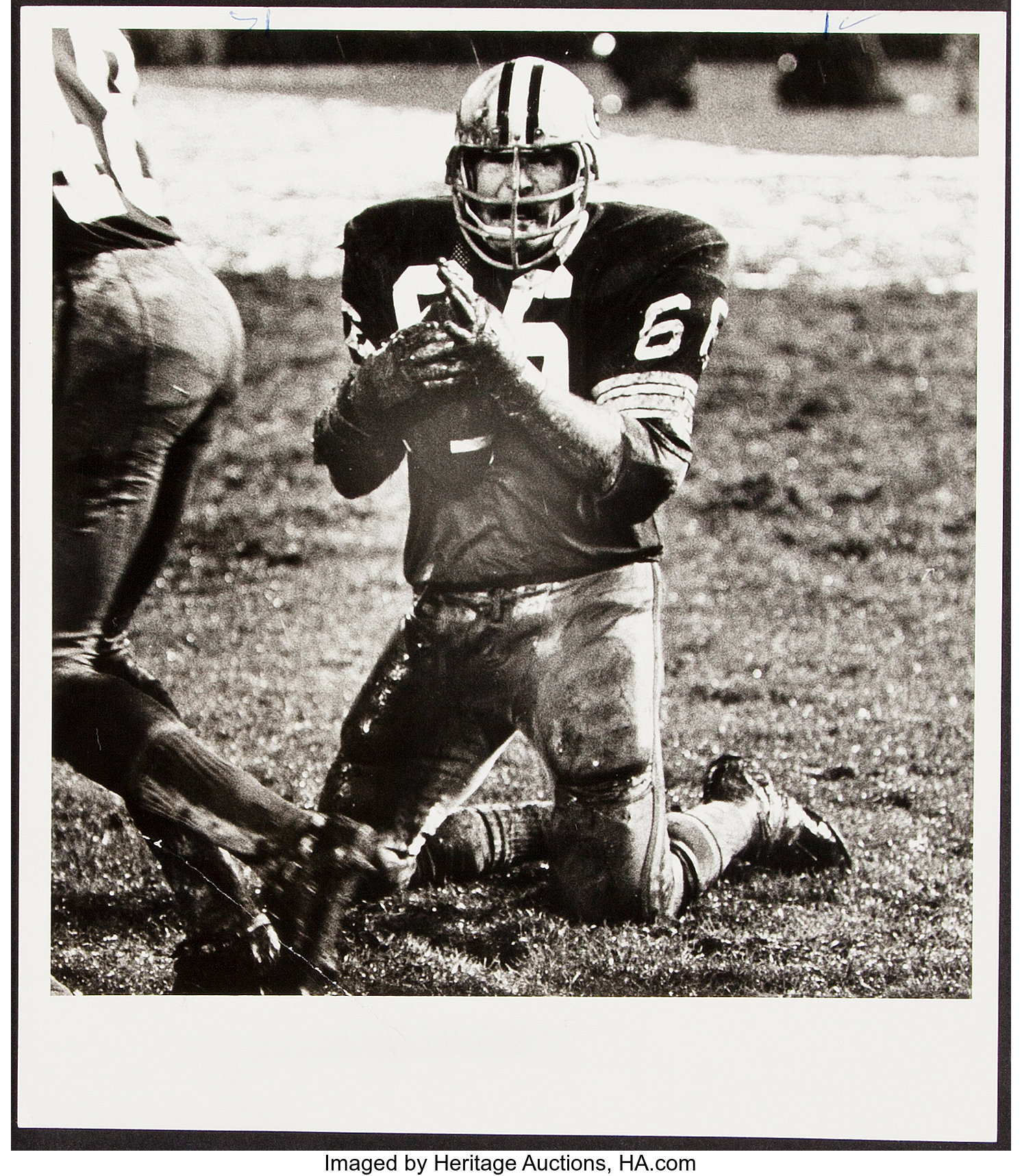 Ray Nitschke and Alex Webster Square Off