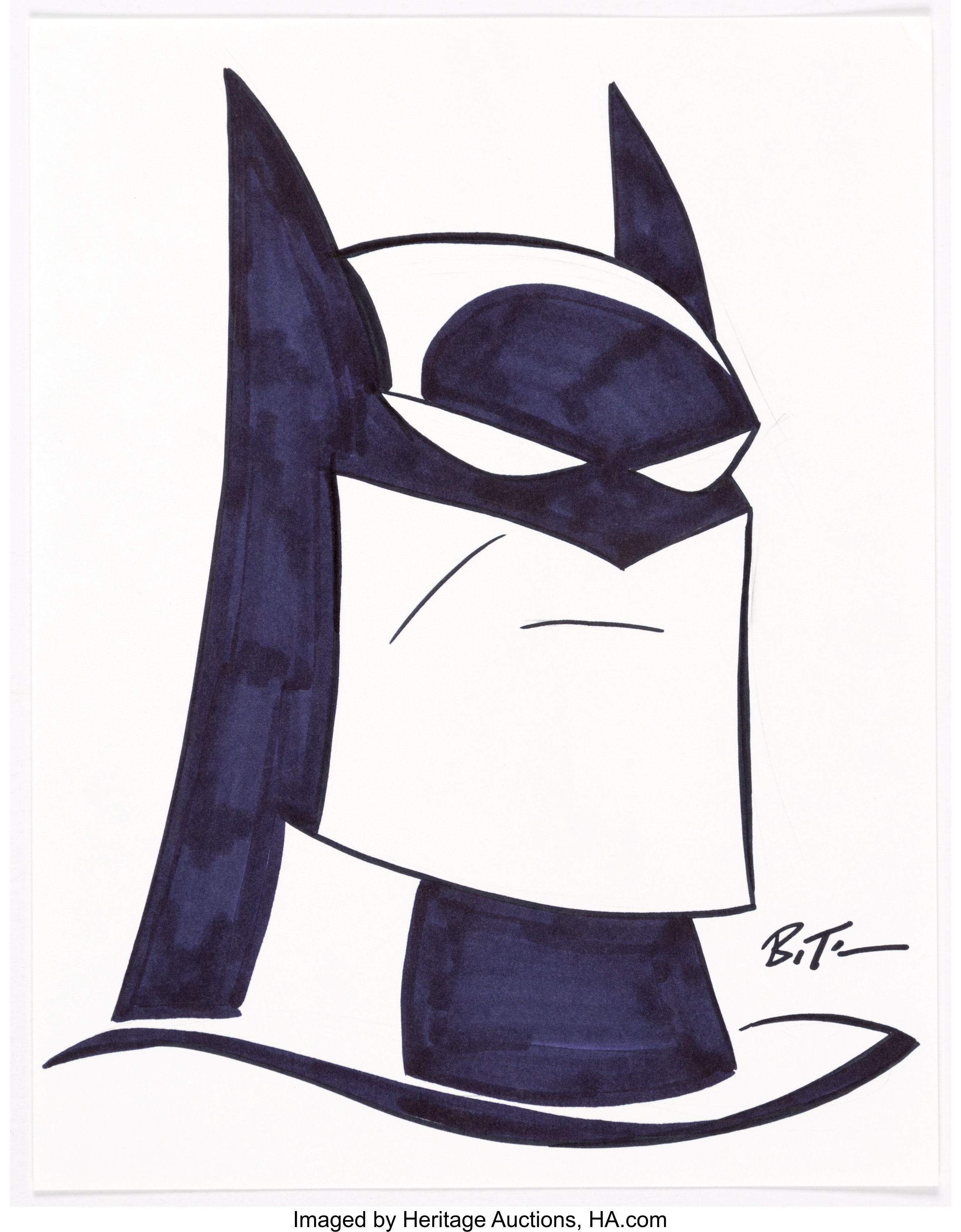 Bruce Timm - Batman Specialty Illustration Original Art | Lot #17155 |  Heritage Auctions