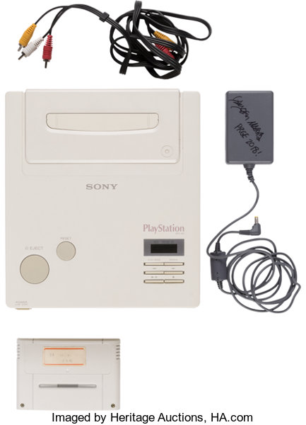 Video Games:Nintendo, Nintendo Play Station Prototype - Sony and Nintendo c. 199...