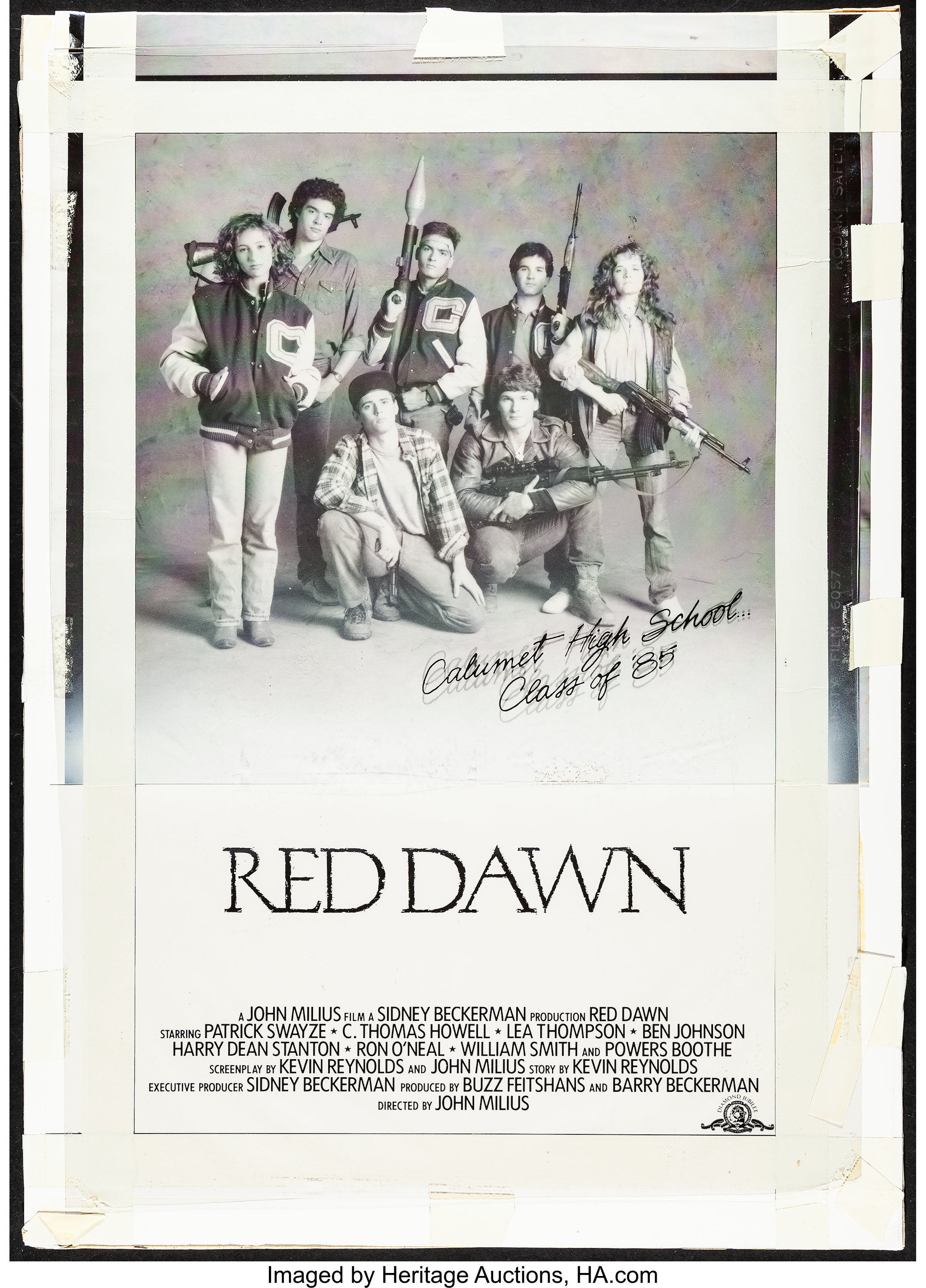red dawn poster