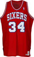 2007-08 Philadelphia 76ers Blank Game Issued Black Jersey 54 88 - College  Game Used at 's Sports Collectibles Store