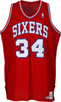 Circa 1991 Charles Barkley Game Worn Philadelphia 76ers Jersey