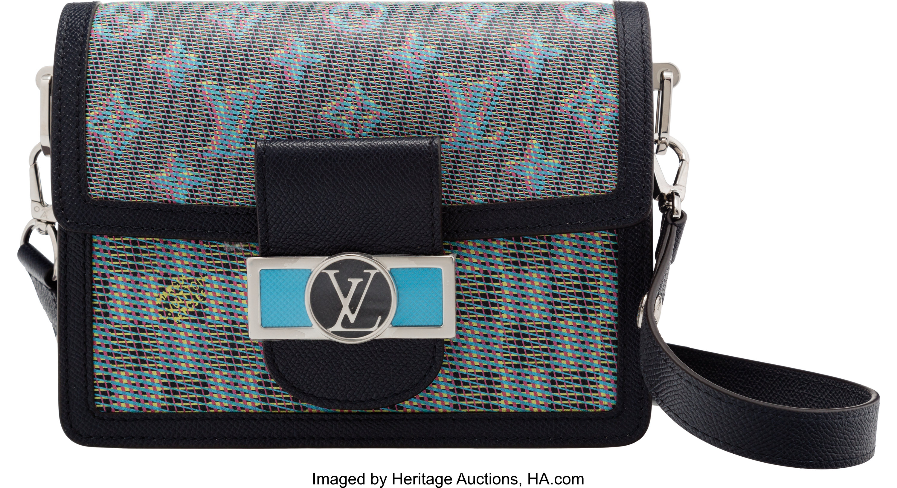 Louis Vuitton Mini Dauphine Bag. Condition: 1. 8 Width x 6 Height, Lot  #14073