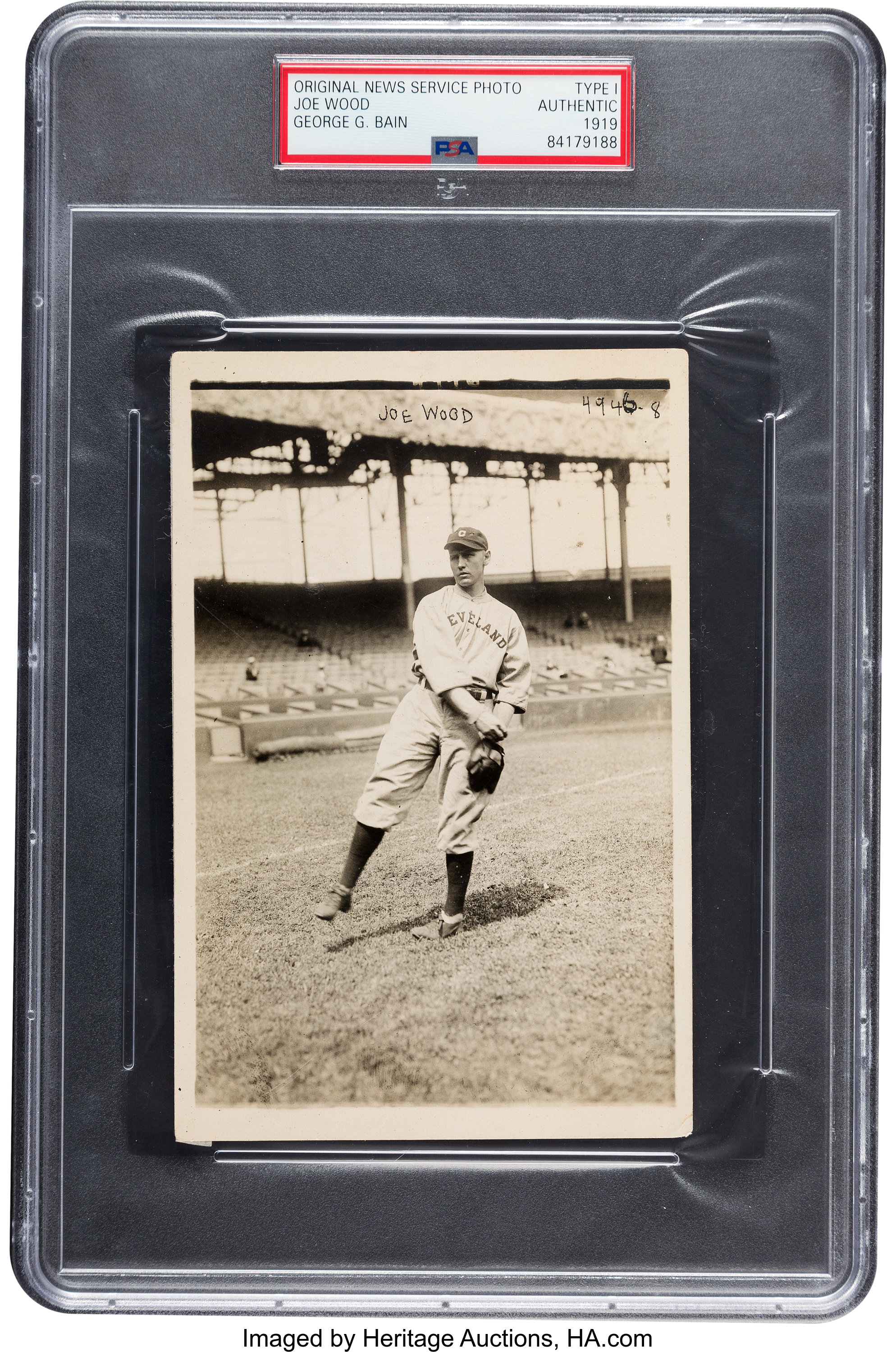 1919 Chicago White Sox Outfield Original News Photograph by