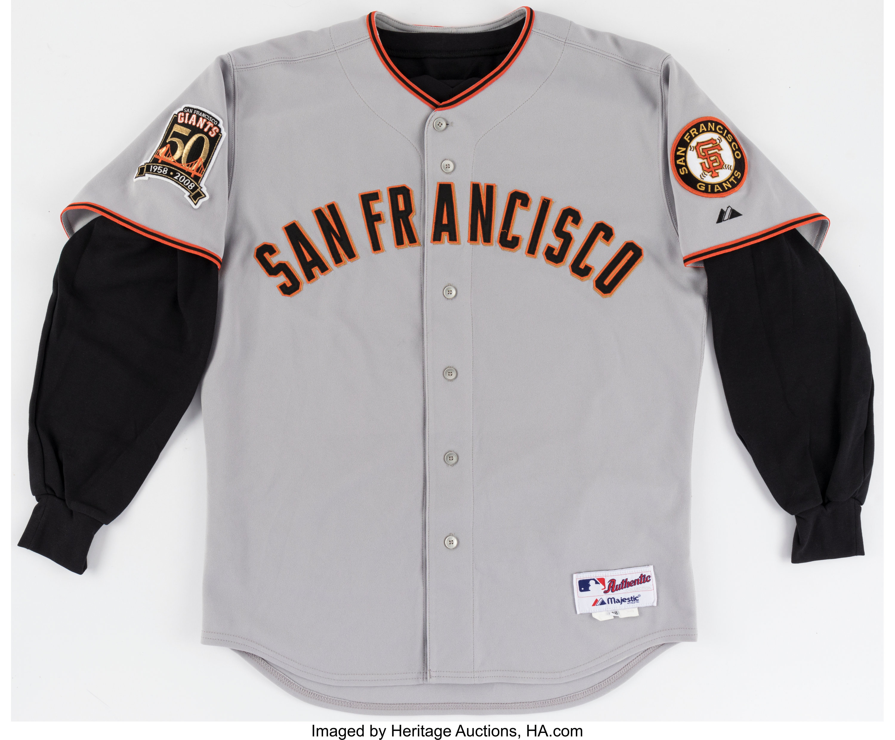 Oct. 8th, 2009 - Rich Aurilia Team-Issued San Francisco Giants Batting  Practice Jersey - MLB Authenticated on Goldin Auctions
