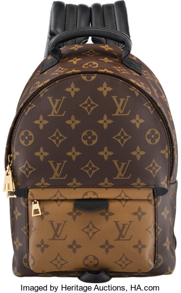 Louis Vuitton Palm Springs Monogram (Updated Zipper) PM in Coated