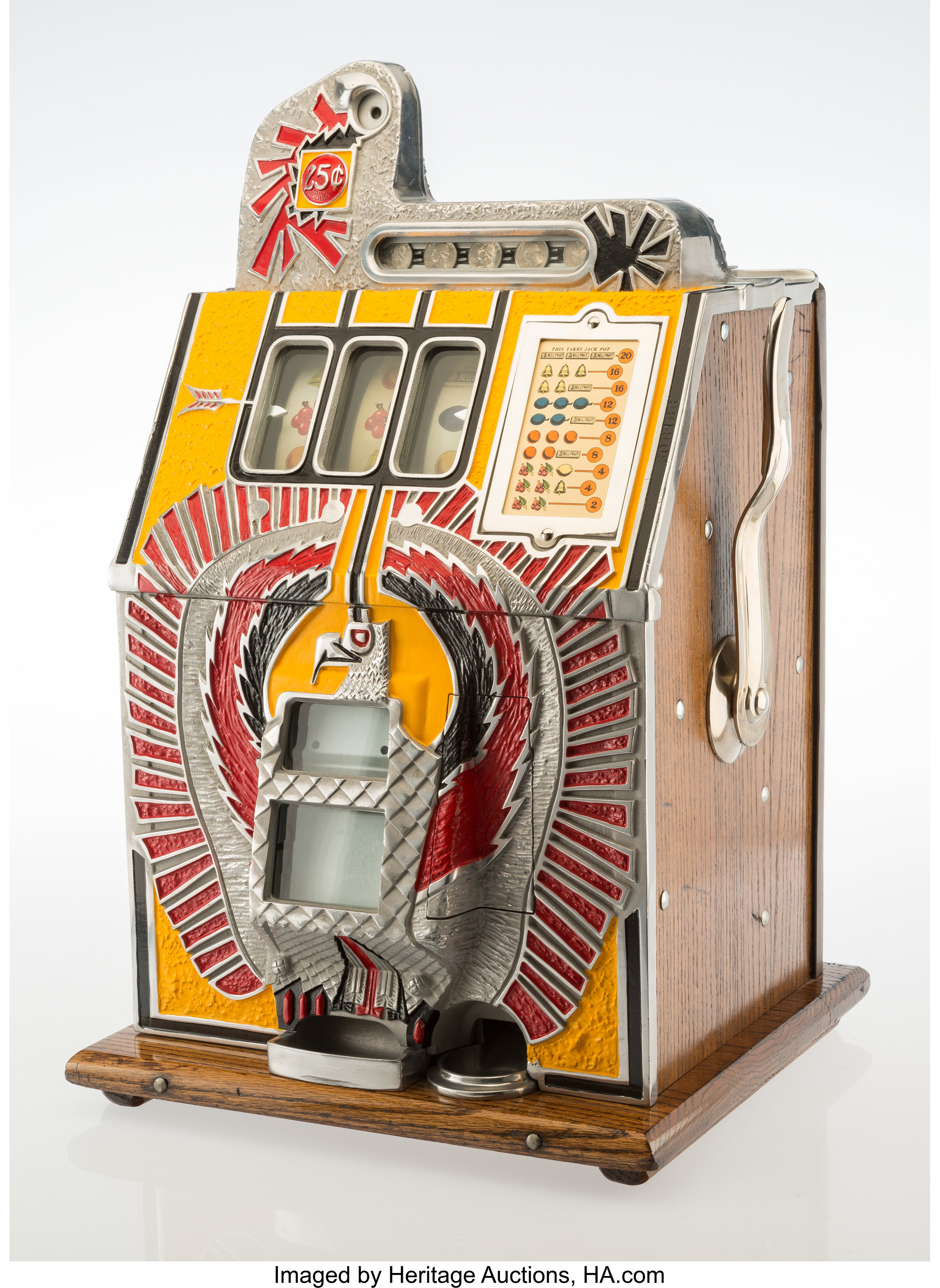 War eagle slot machine for sale
