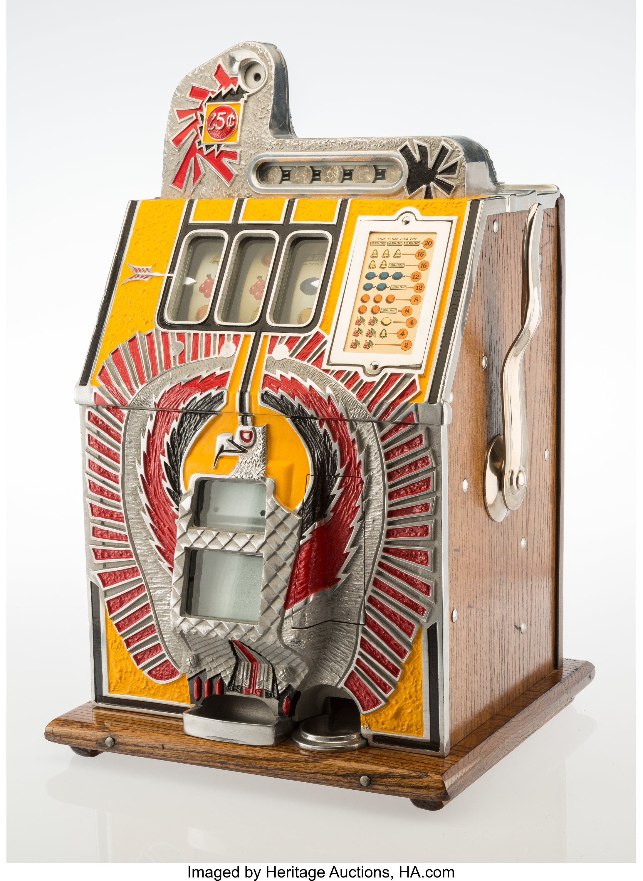 1931 war eagle slot machine