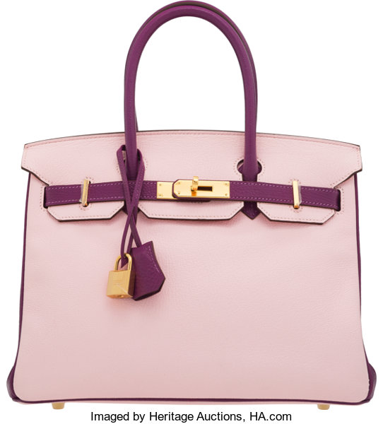 Hermes Rose Sakura Birkin Bag