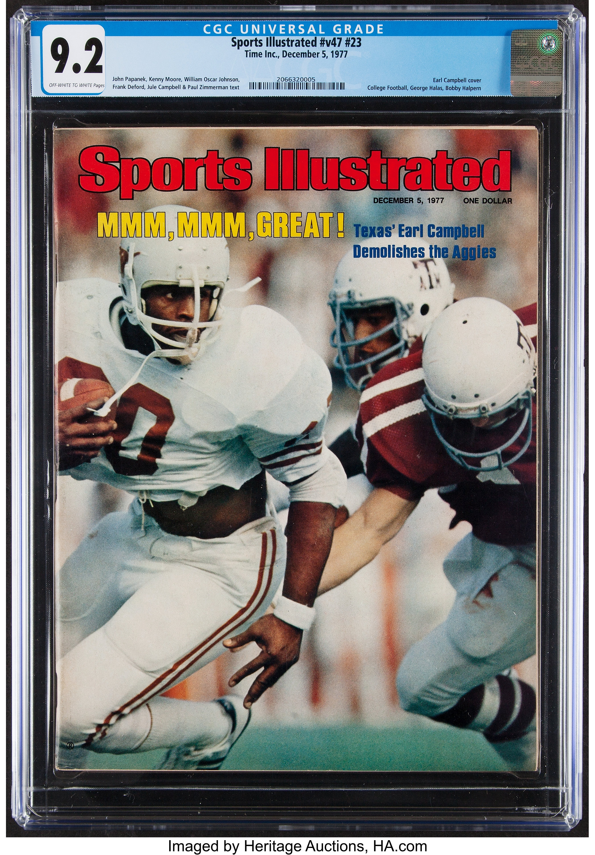 Earl Campbell, Where Are They Now Sports Illustrated Cover Poster