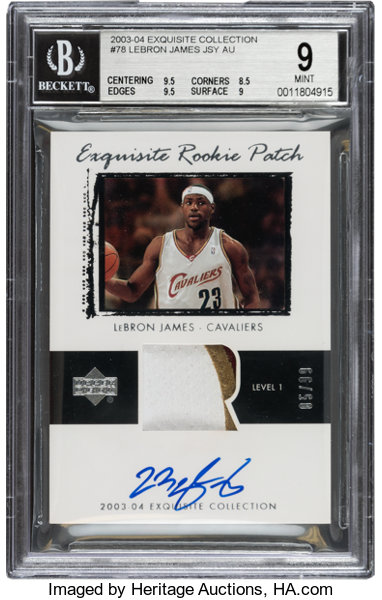 LeBron Rookie Card Slam Dunks For HeritageAntiques And The Arts Weekly