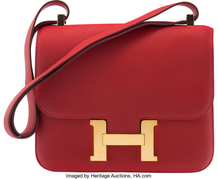 HERMES Constance 24 Rouge H shoulder bag 800000109223000