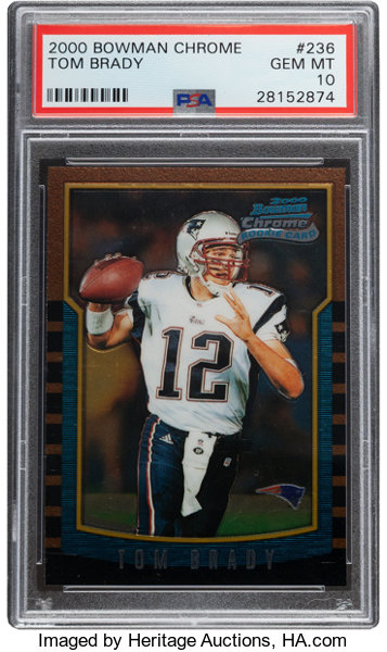 2020 Rookie Gems Tom Brady Gold Custom Card Mint Condition 