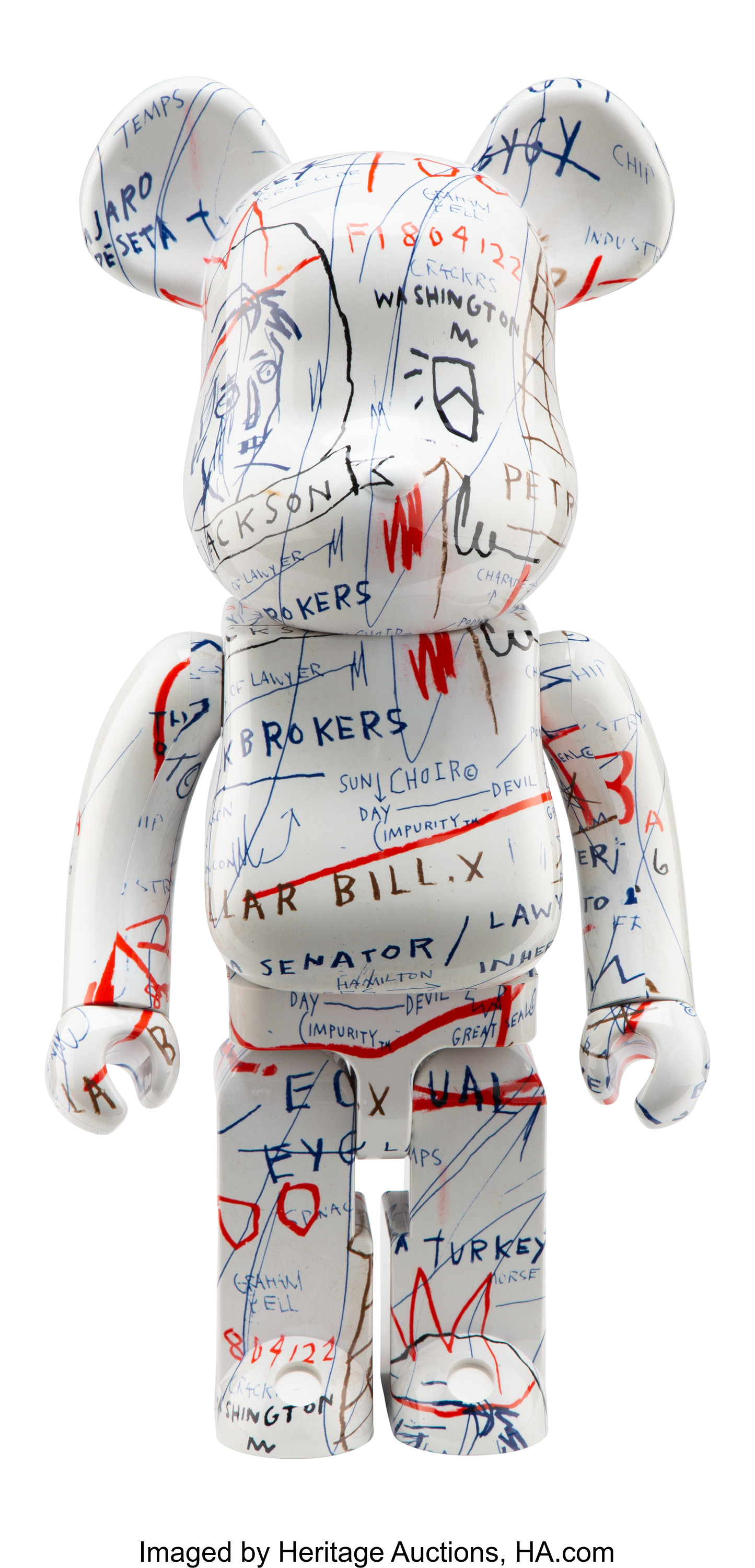 Be Rbrick X The Estate Of Jean Michel Basquiat Jean Michel Lot 442 Heritage Auctions