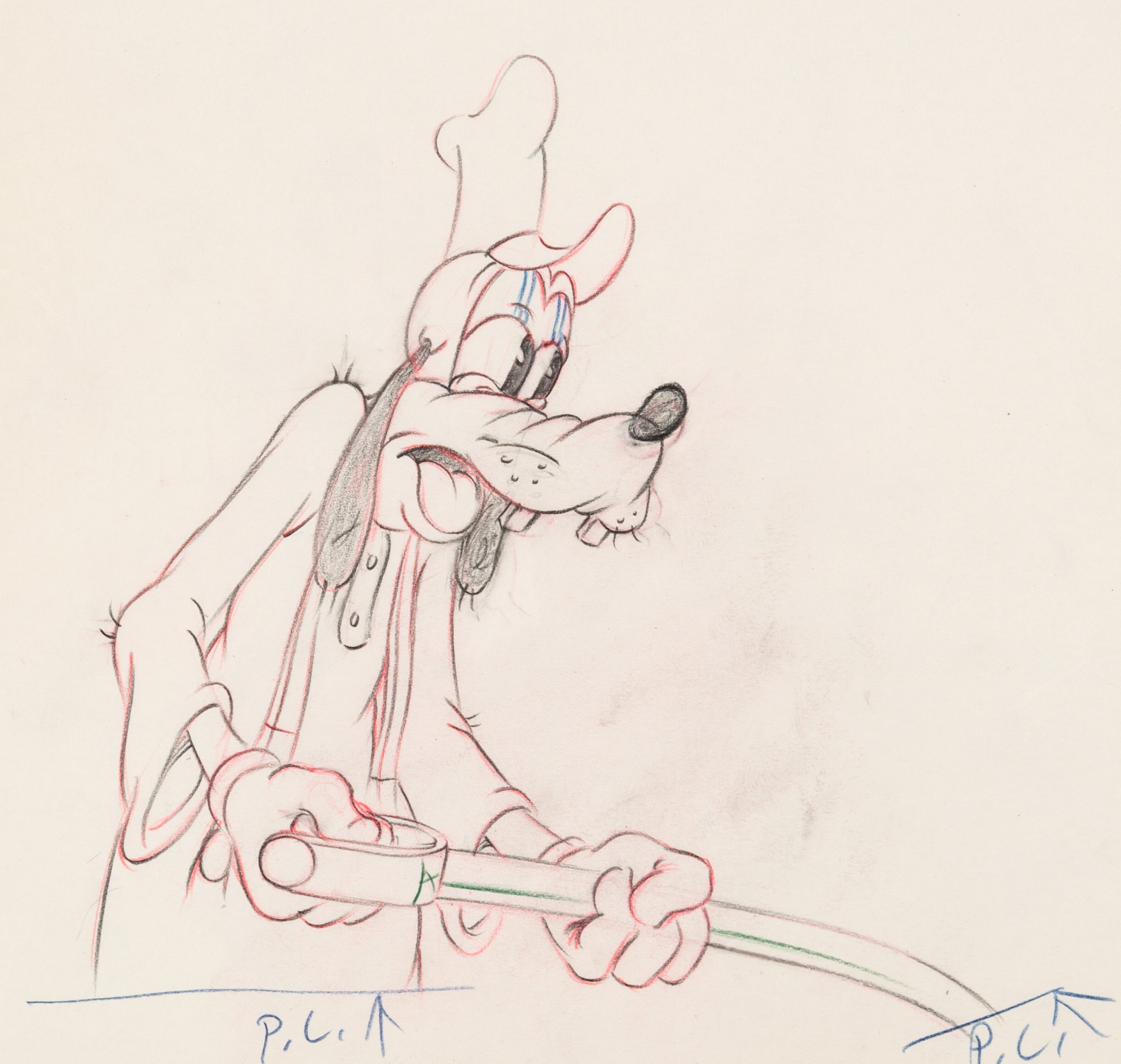 Tugboat Mickey Animation Drawing (Walt Disney, 1940). ... Animation ...