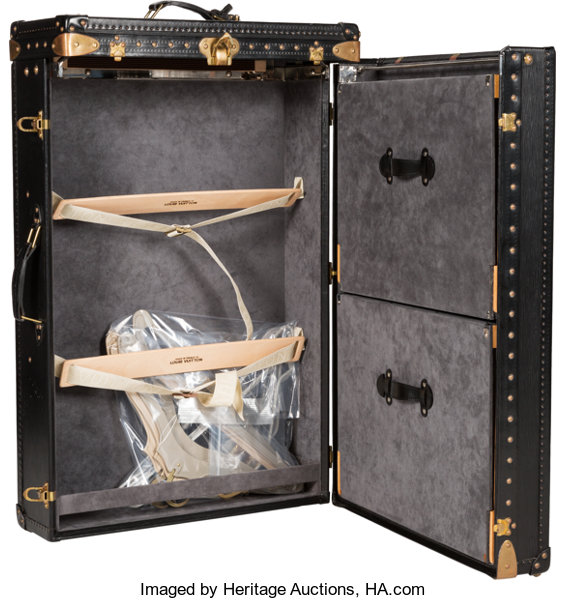 Sold at Auction: Vintage Louis Vuitton Wardrobe Steamer Trunk