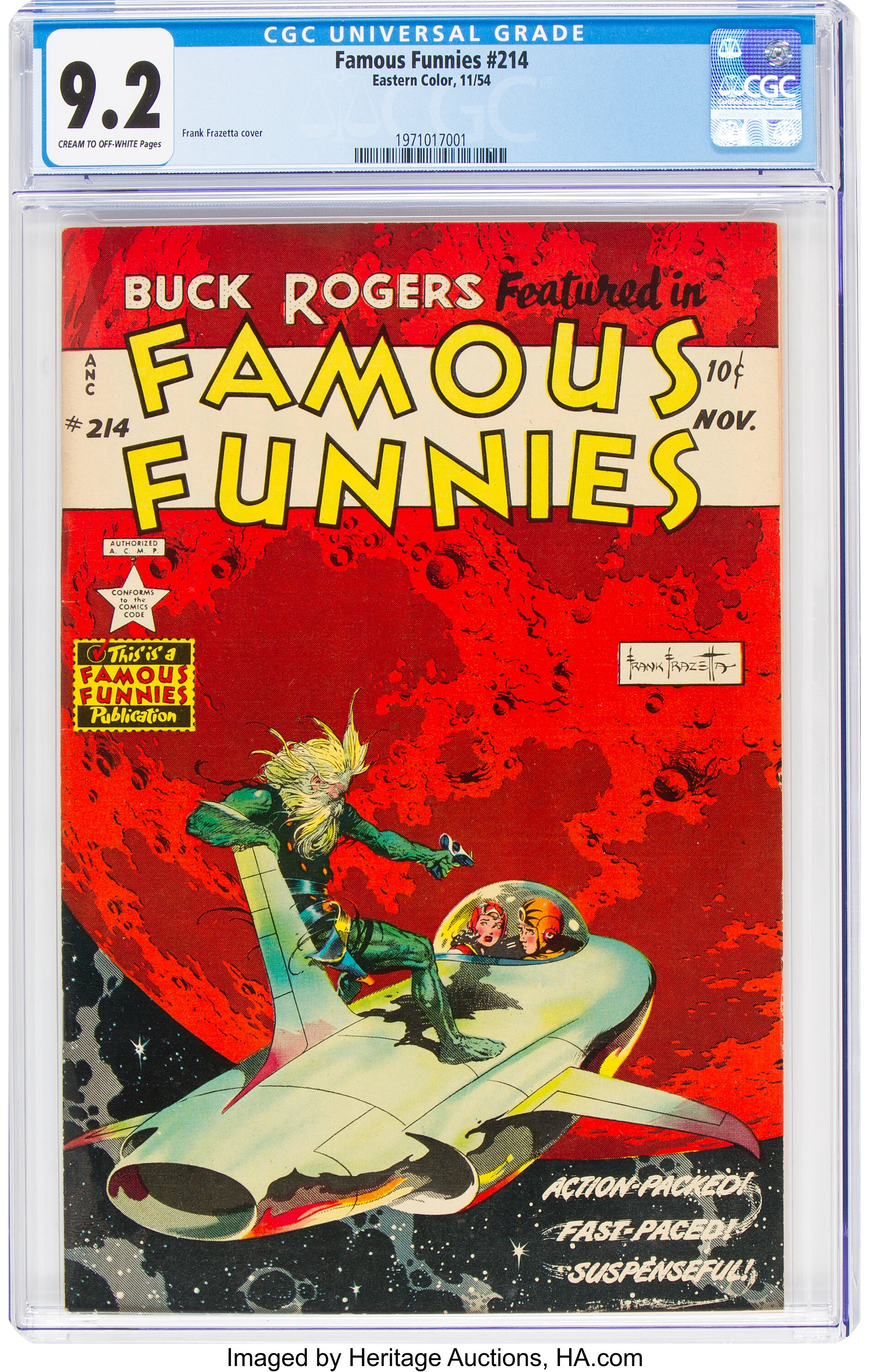 Famous Funnies #214 (Eastern Color, 1954) CGC NM- 9.2 Cream