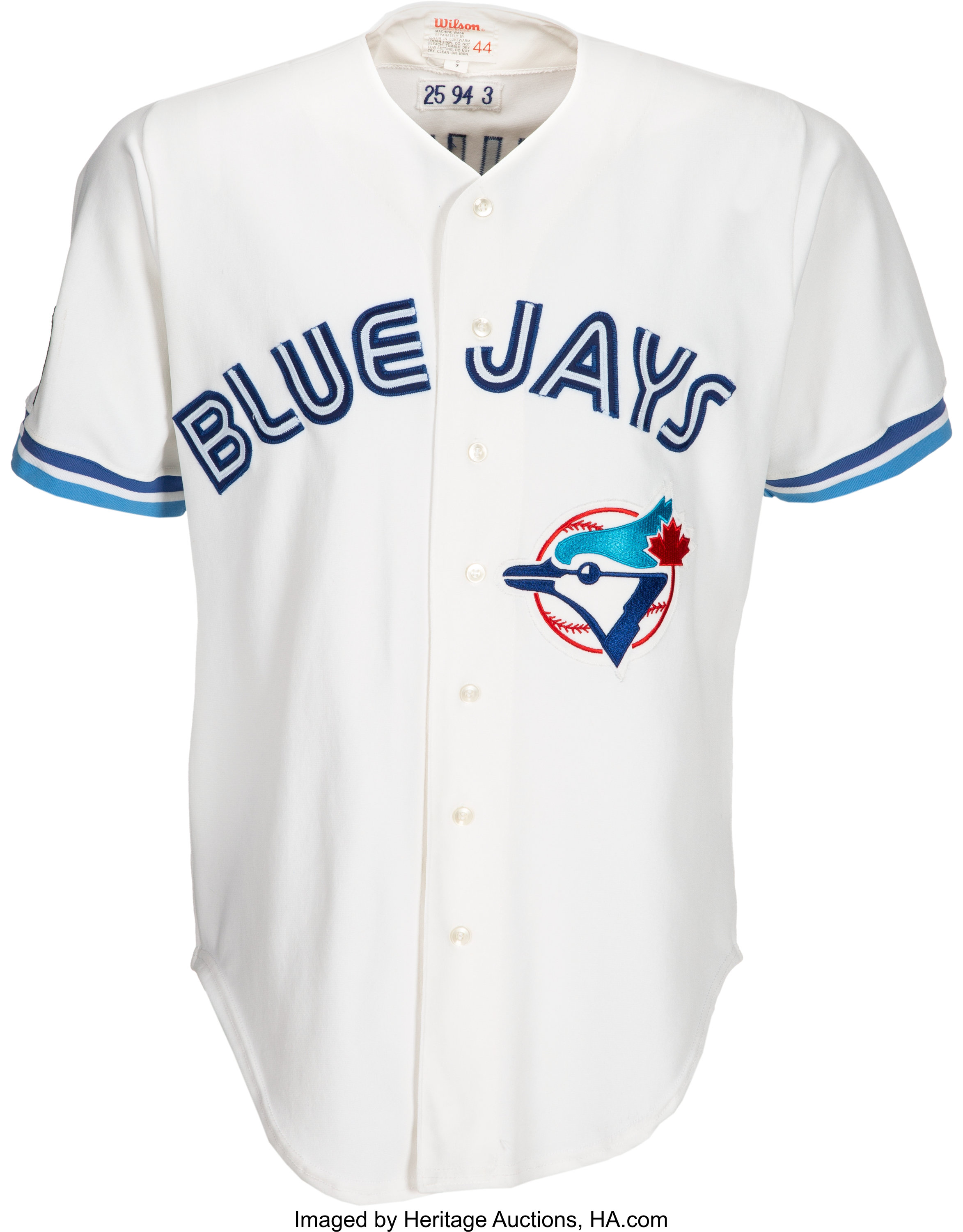 2012-19 Toronto Blue Jays Blank Game Issued Grey Jersey 48 DP17668