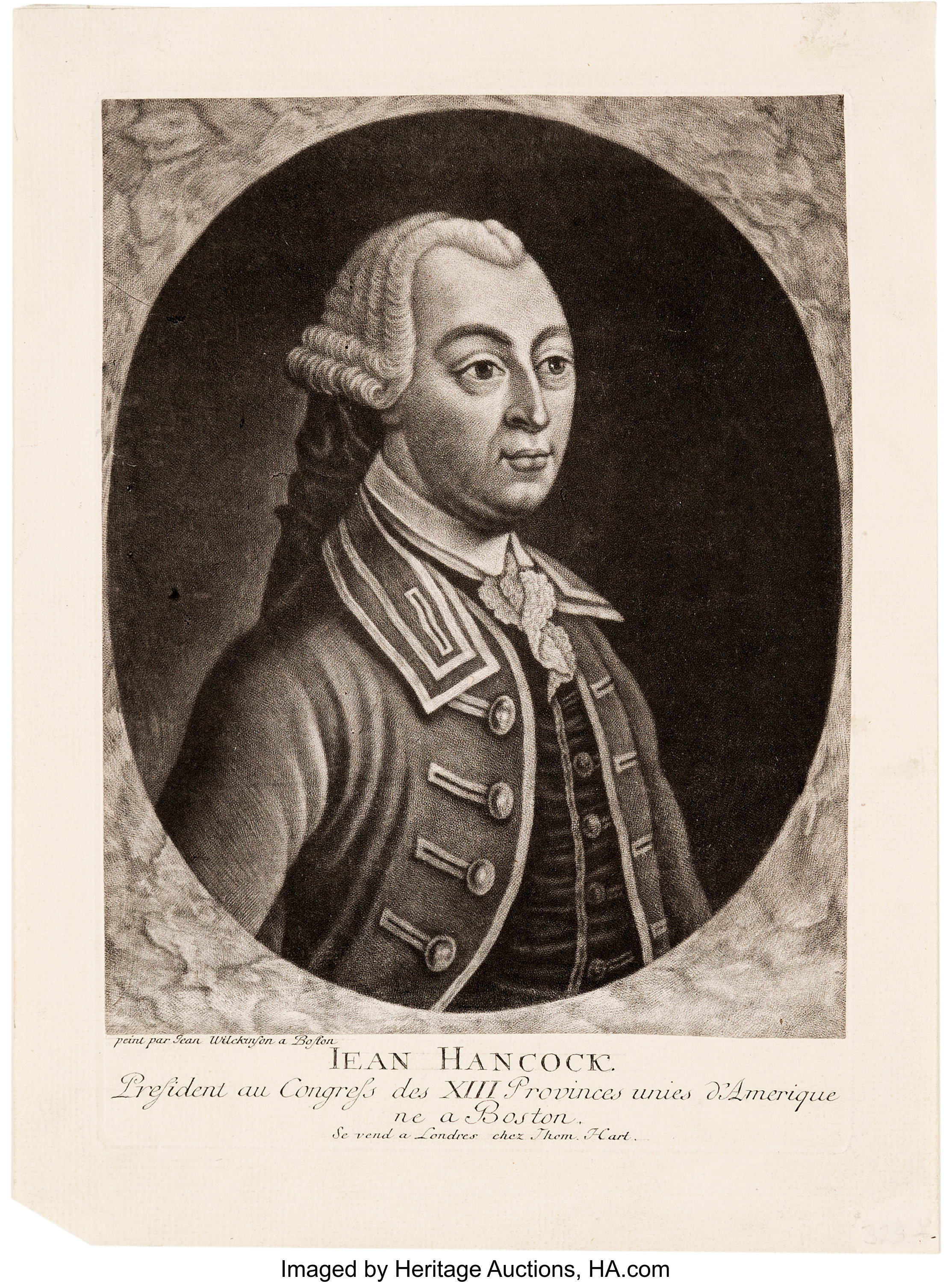 john hancock portrait