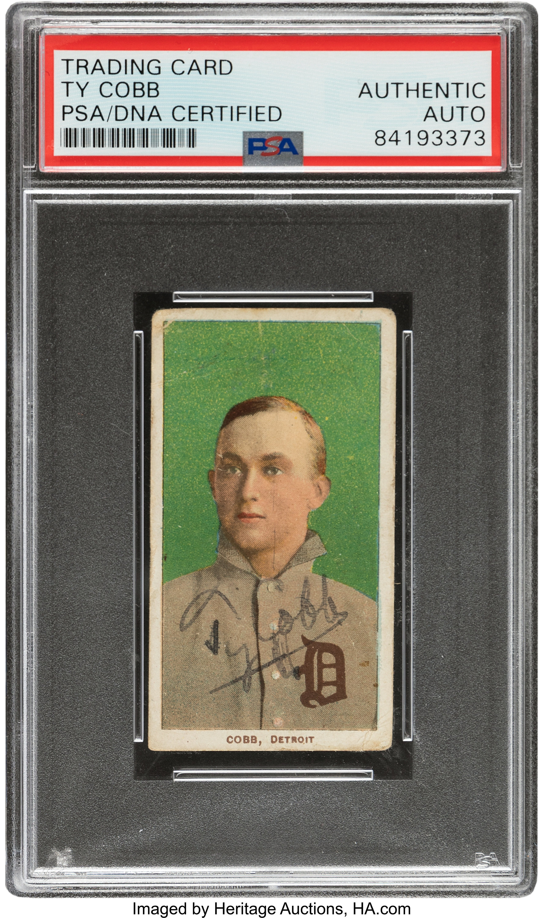 1908 E102 TY COBB REPRINT CARD - Detroit Tigers Tobacco Card –