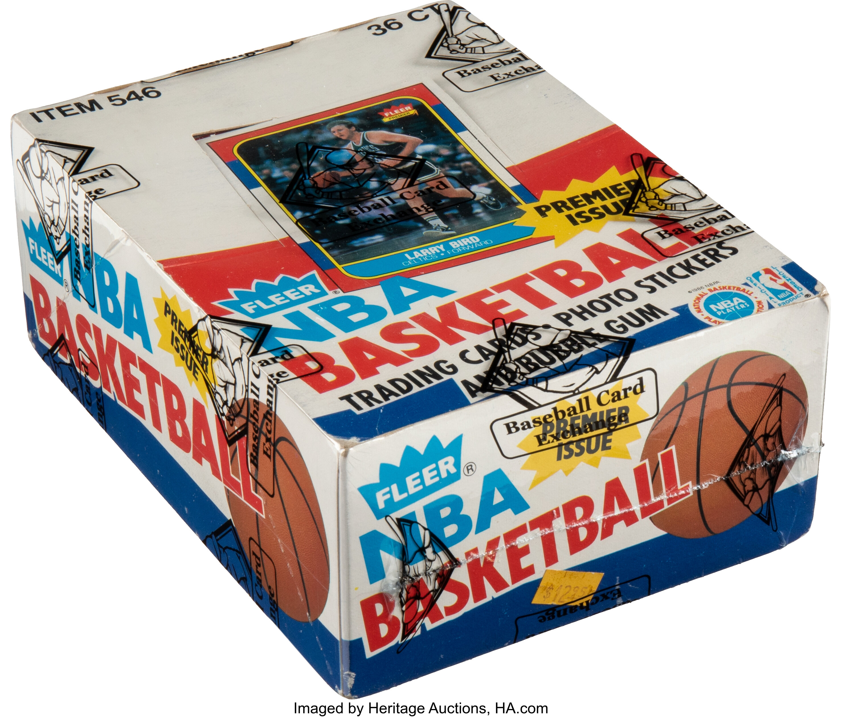 1986 87 fleer basketball wax pack