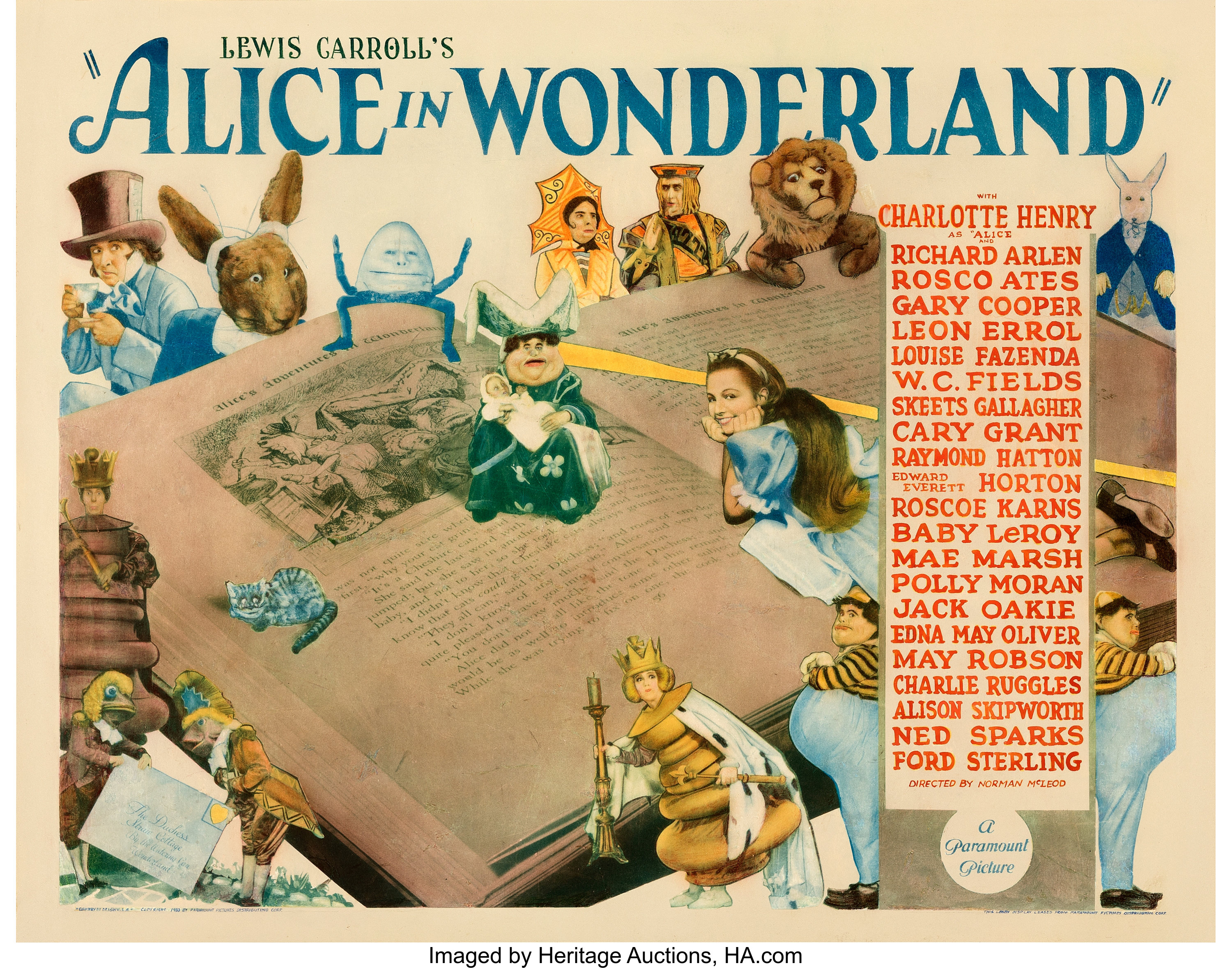 Alice in Wonderland (1933), Full Movie