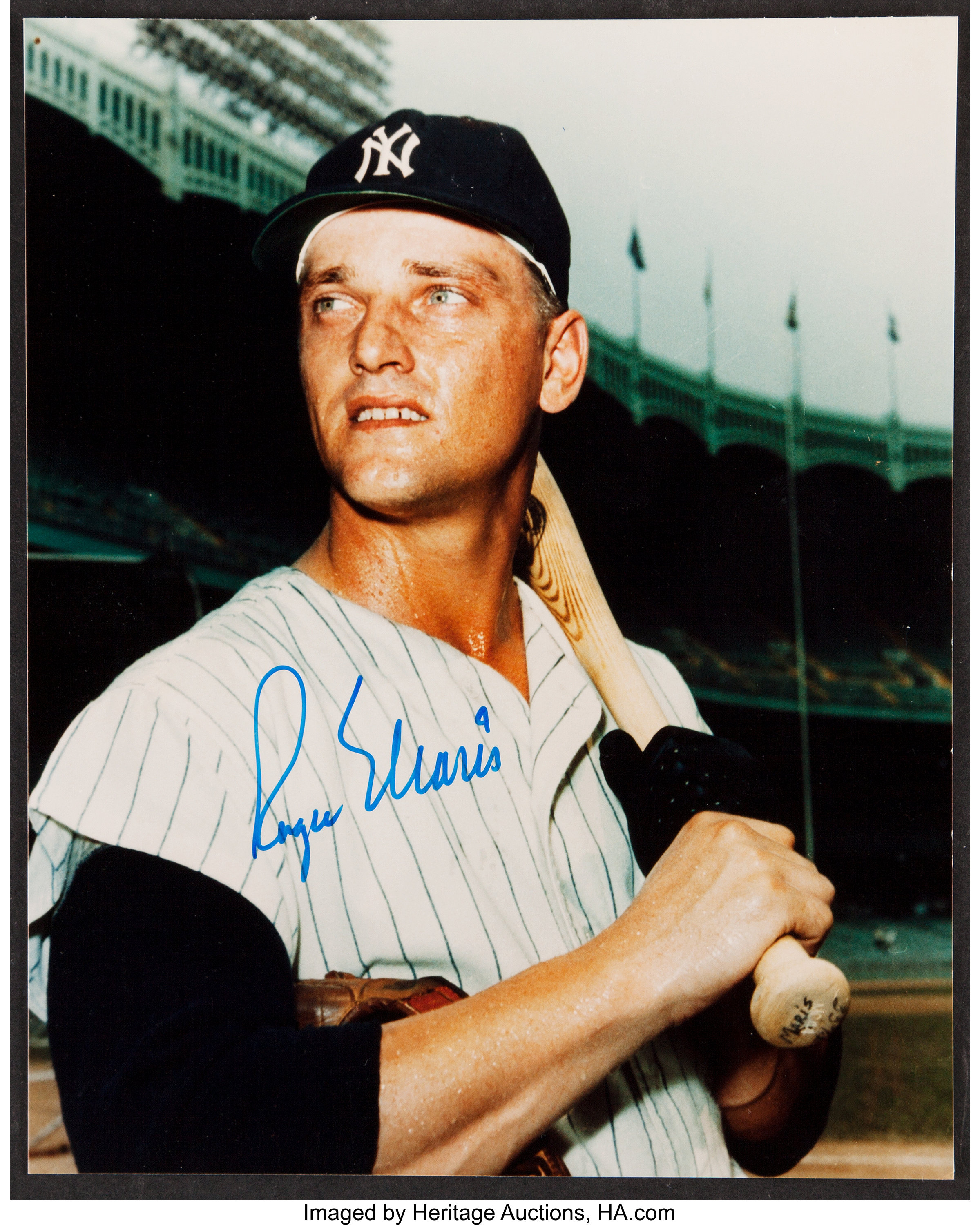 Roger Maris Signed Photograph