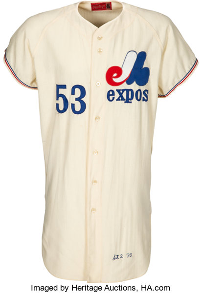  Bulletin Montreal Expos MLB Crested Hockey Jersey