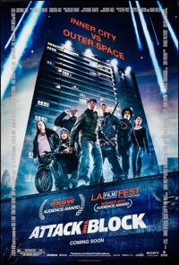 2013 Attack The Block - Silkscreen Movie Poster by Tyler Stout