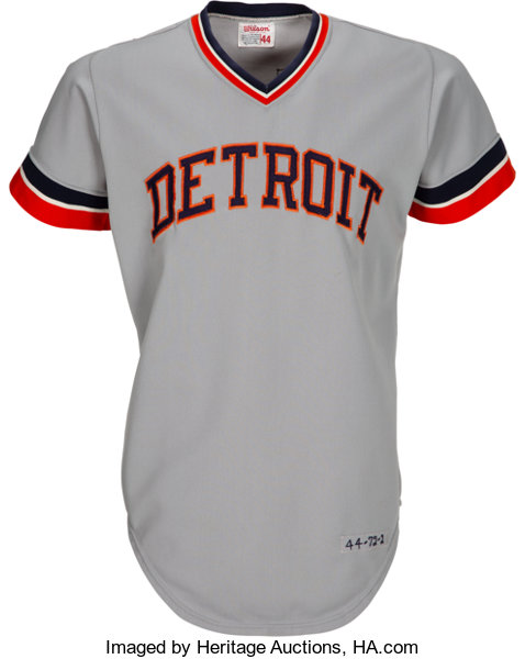 1968 Al Kaline World Series Clincher Game Worn Detroit Tigers, Lot #80007