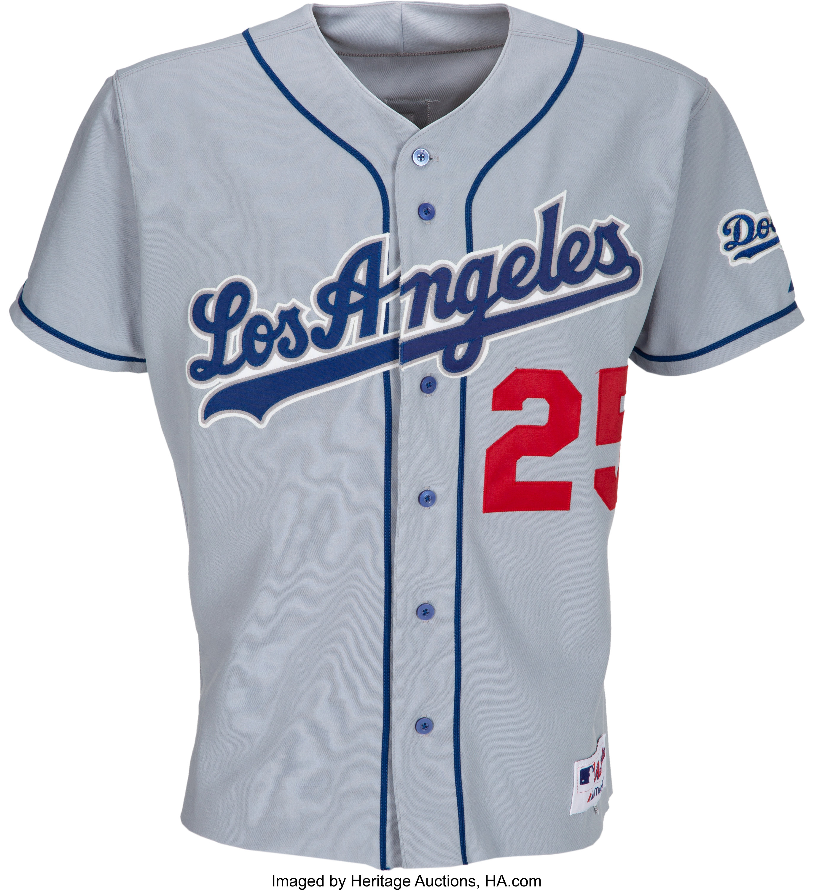 Los Angeles Dodgers Rickey Henderson White Authentic Men's Home Player  Jersey S,M,L,XL,XXL,XXXL,XXXXL
