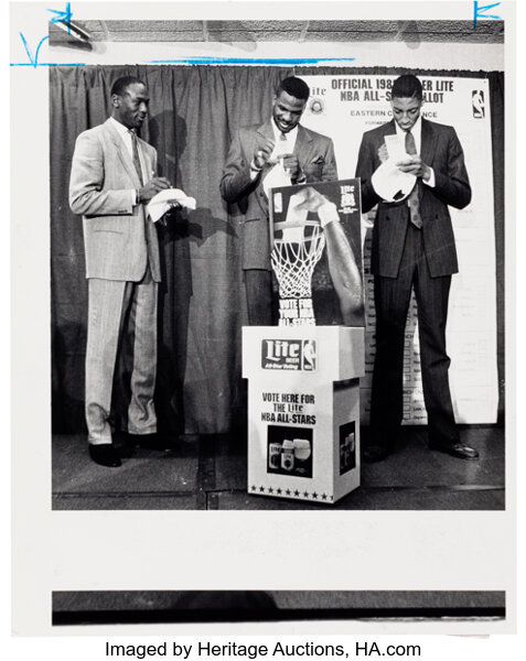 1987 Michael Jordan, Scottie Pippen, Charles Oakley Casting Ballots | Lot  #80324 | Heritage Auctions