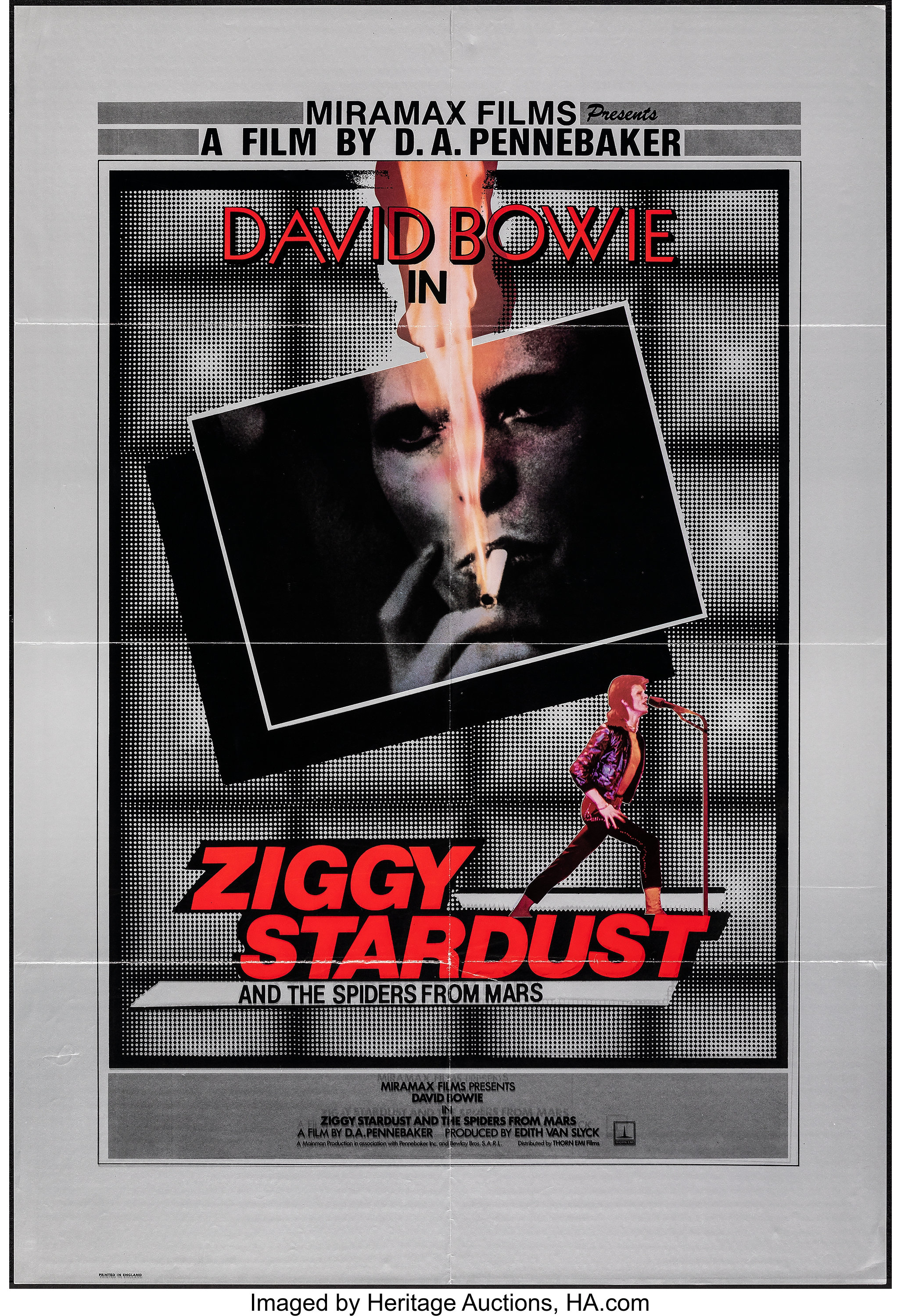 Ziggy Stardust and the Spiders From Mars Movie Poster 1983 1