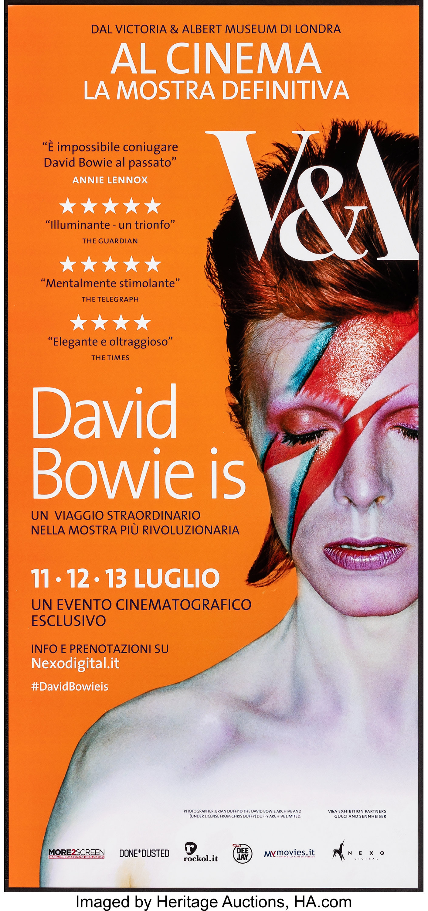 David Bowie Exhibition Poster