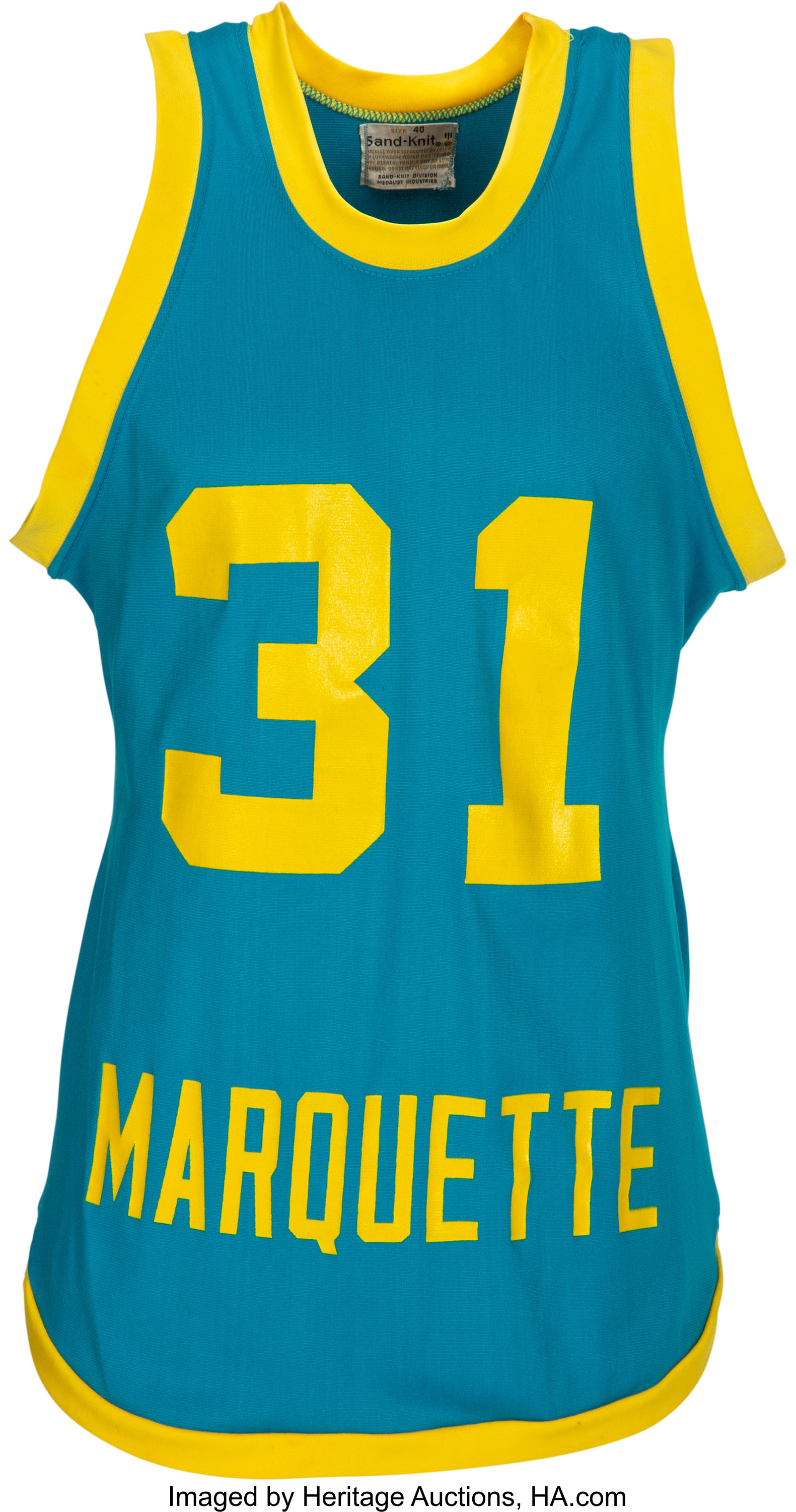 From the same company that made the original 1977 Marquette Men's  Basketball jersey. Item #21029 1977 Replica …