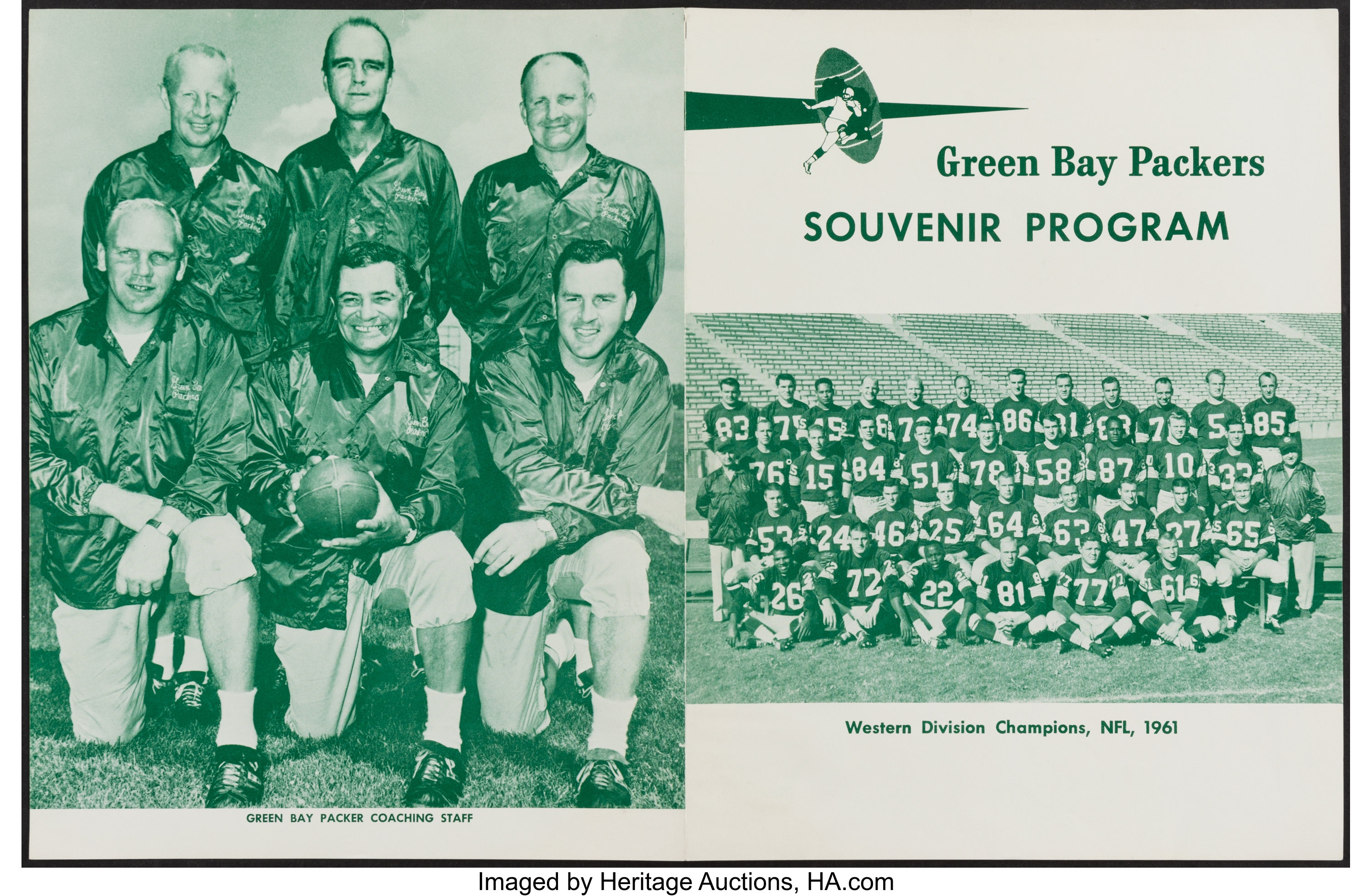 1961 green bay packers