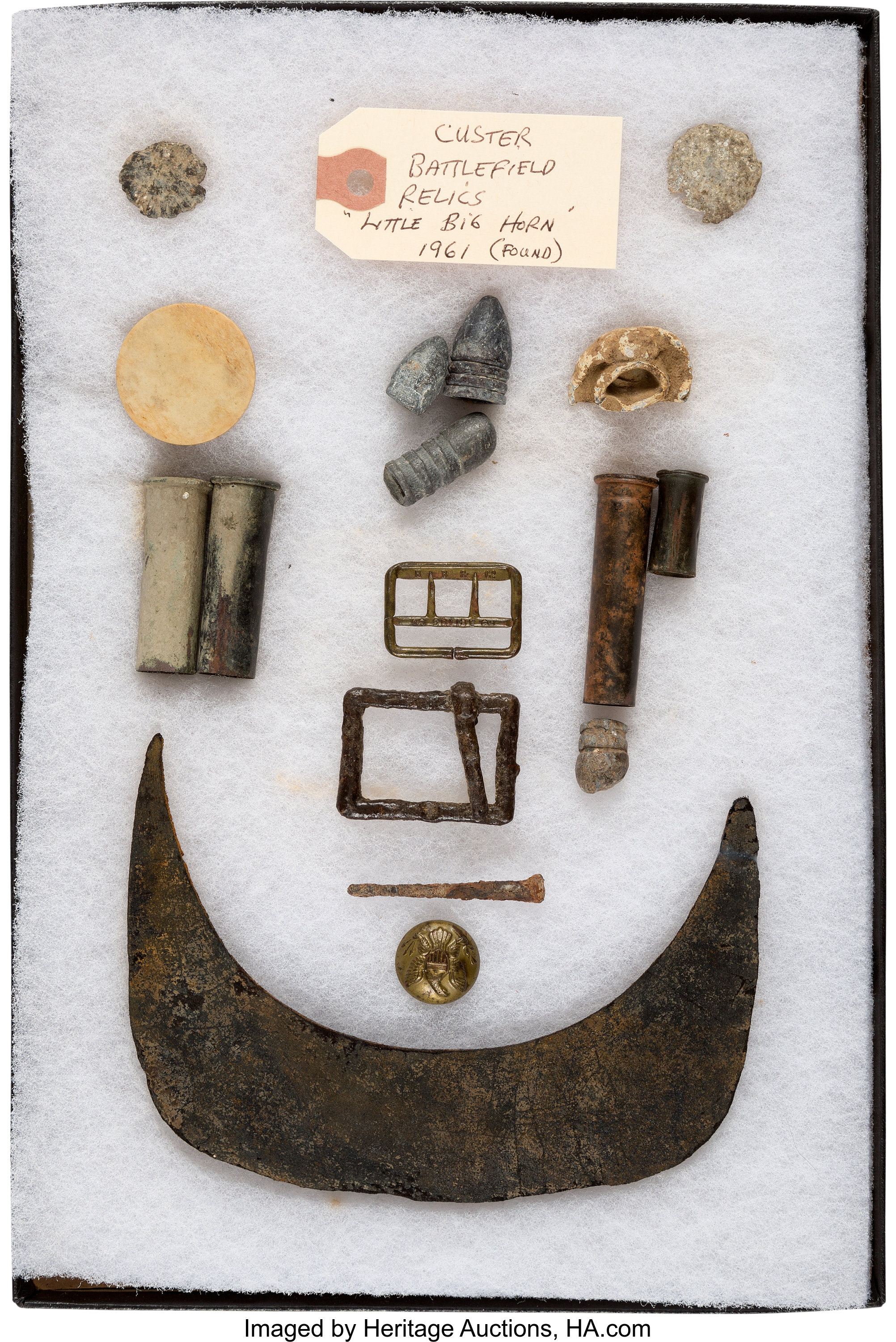 George A. Custer: Little Big Horn Battlefield Relics.... Military ...