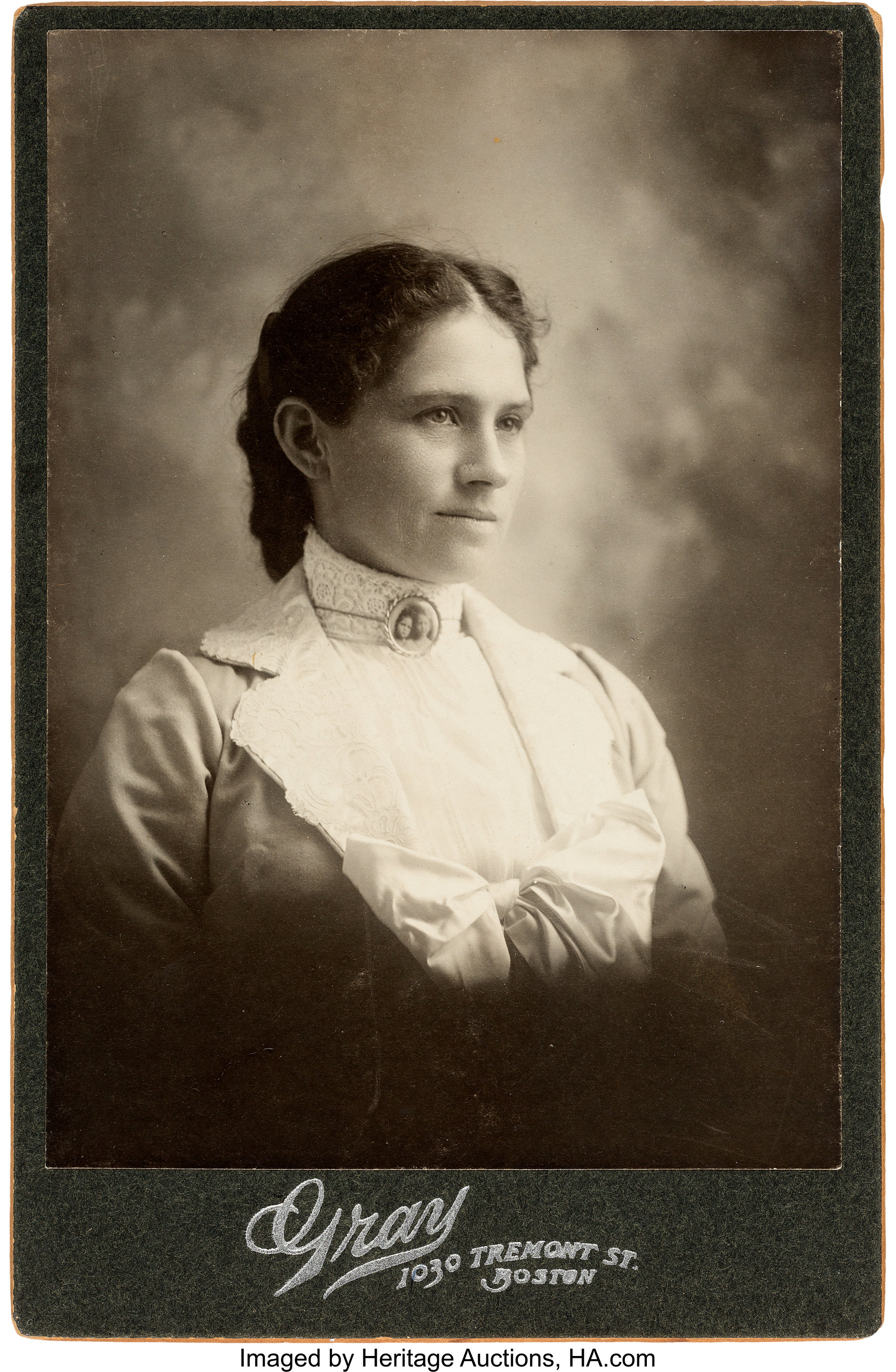 Annie Oakley: Signed and Dated Cabinet Card. ... Western Expansion | Lot  #43429 | Heritage Auctions