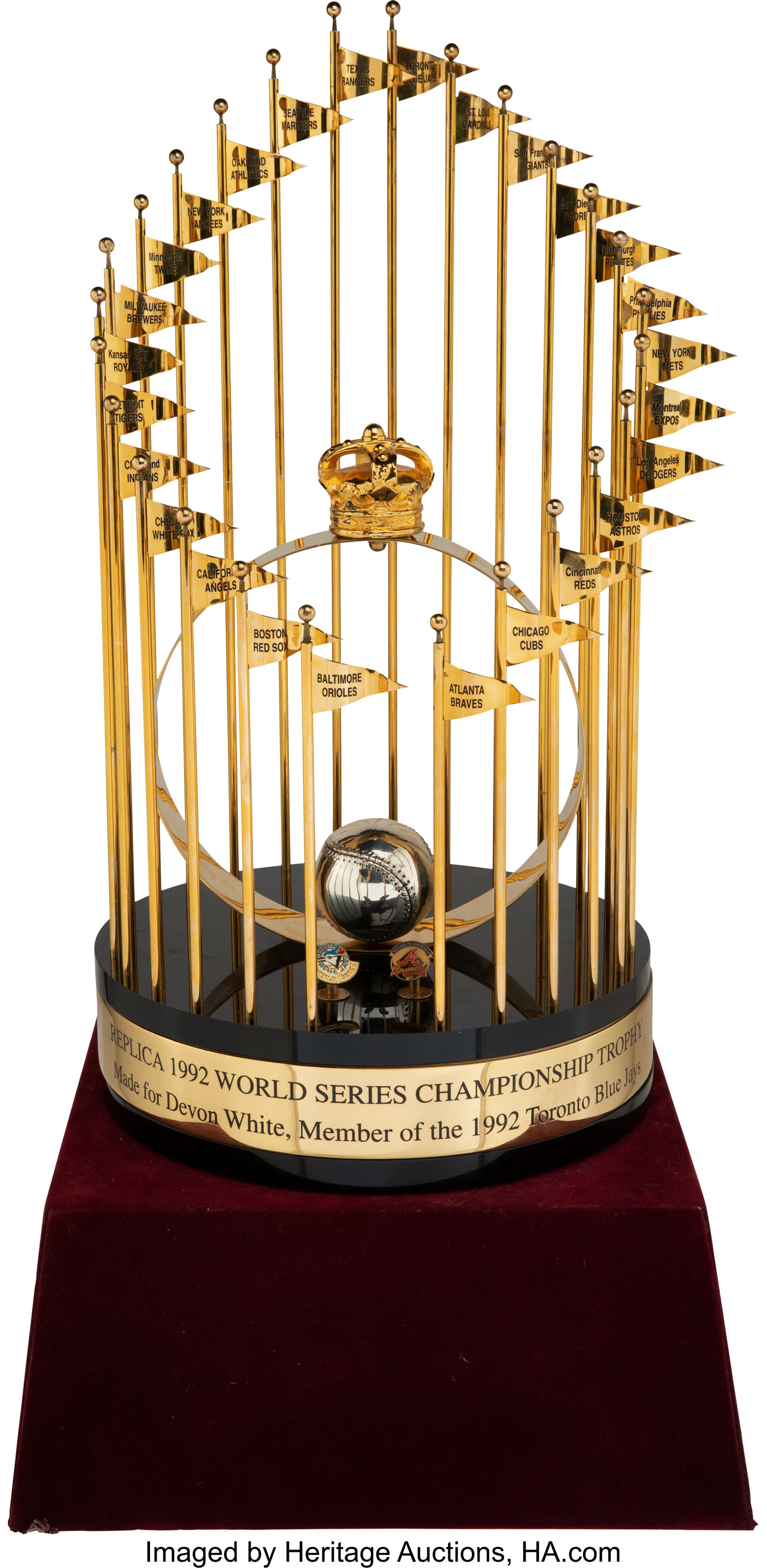 Toronto Blue Jays: 1992 World Series Champions Stitched Script Spellou –  National Vintage League Ltd.